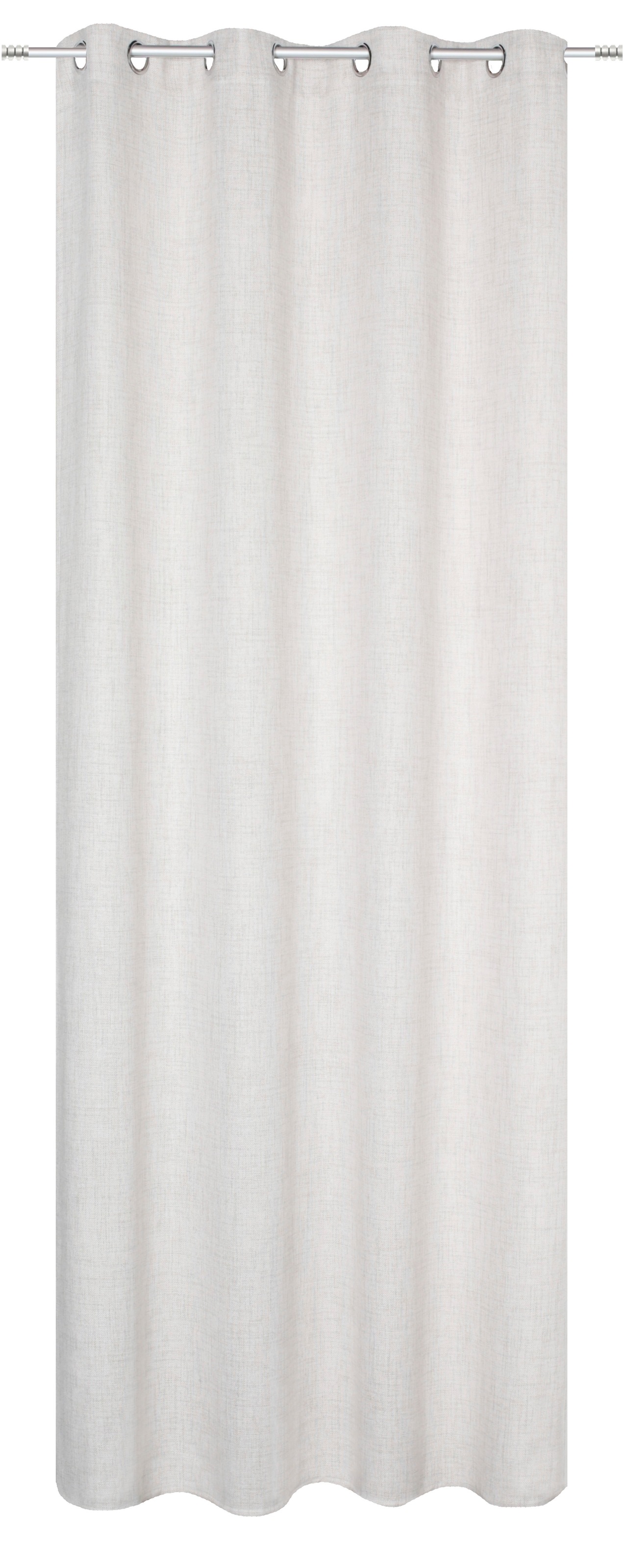 HOME WOHNIDEEN Gardine "LINORA" Ösen 1 Stk. tlg. DEKO, LEINENSTRUKTUR, UNI, günstig online kaufen