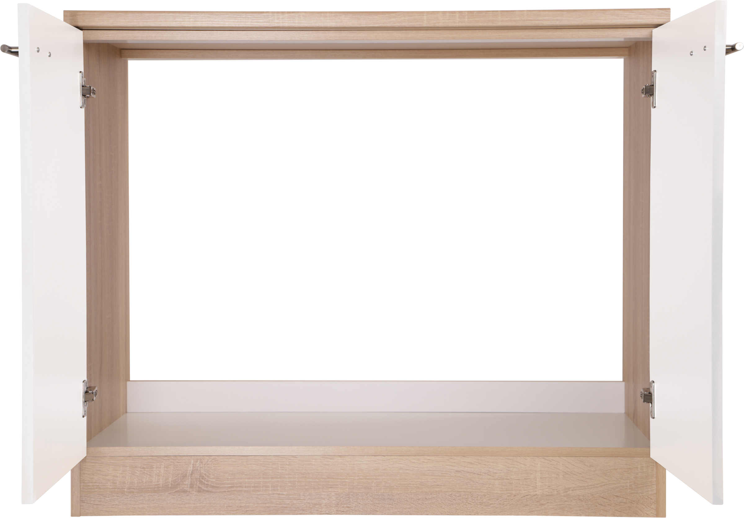 RESPEKTA Spülenschrank »Merle« Breite 100 cm, mit Soft-Close Funktion, Stangengriffe aus Metall