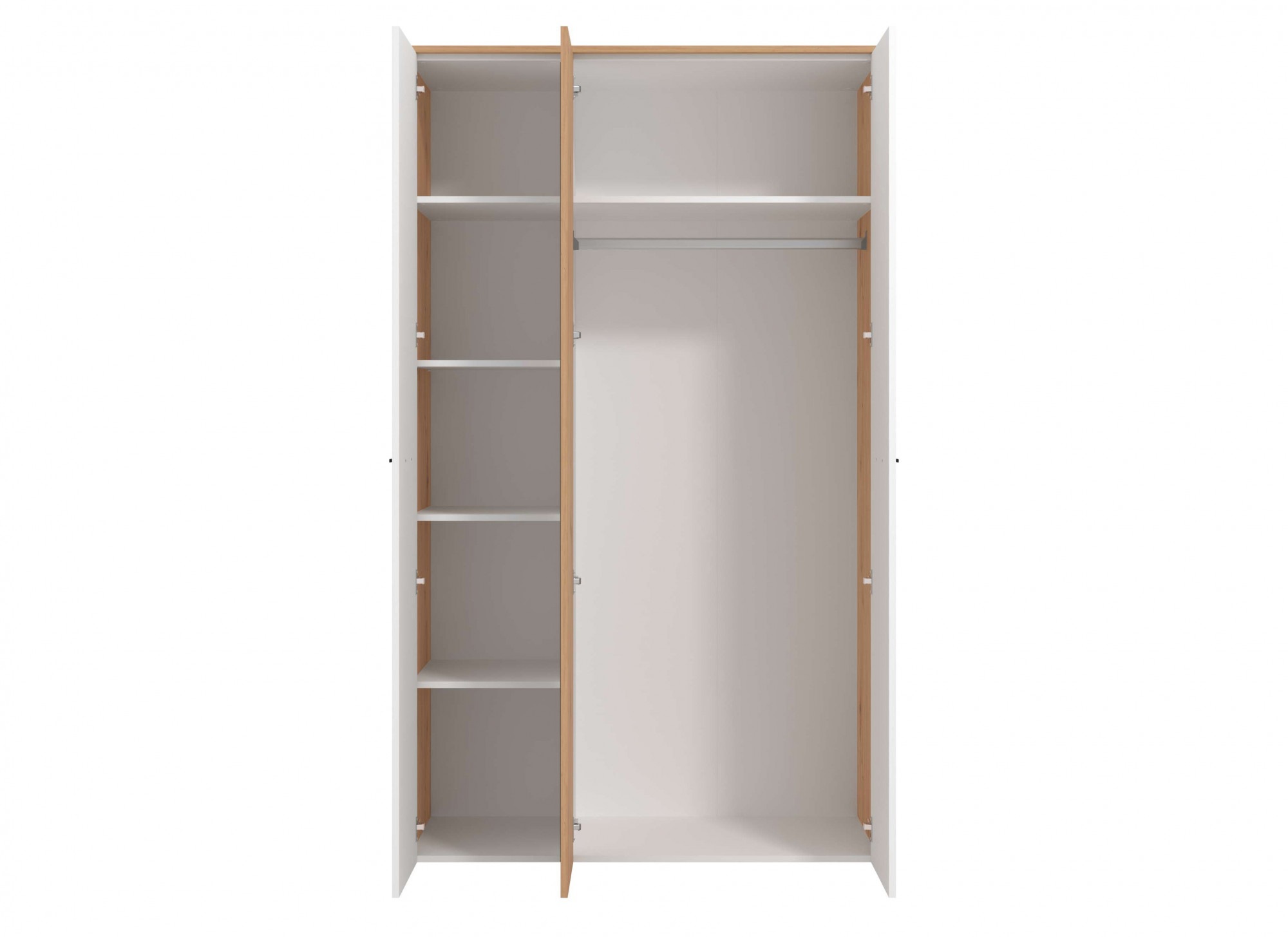 INOSIGN Kleiderschrank »Varadero, 2 moderne Farbkombinationen mit schwarzen Griffen«, mit 1 Spiegeltür, in den Breiten 119 und 157cm, FSC-zertifiziert