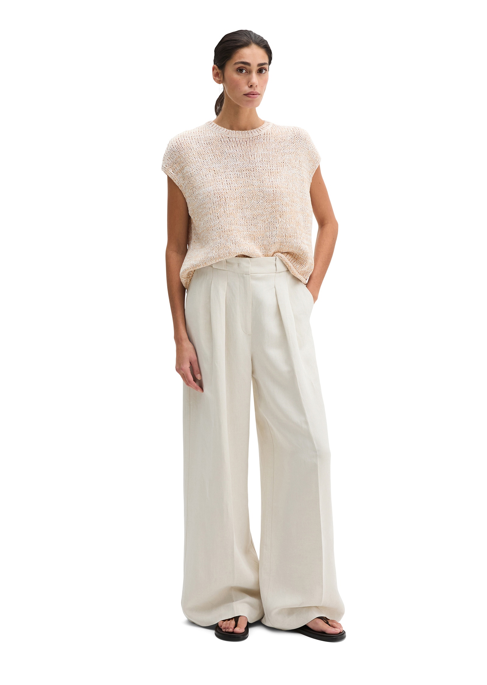 Marc O'Polo Strickpullover »aus Bändchengarn«