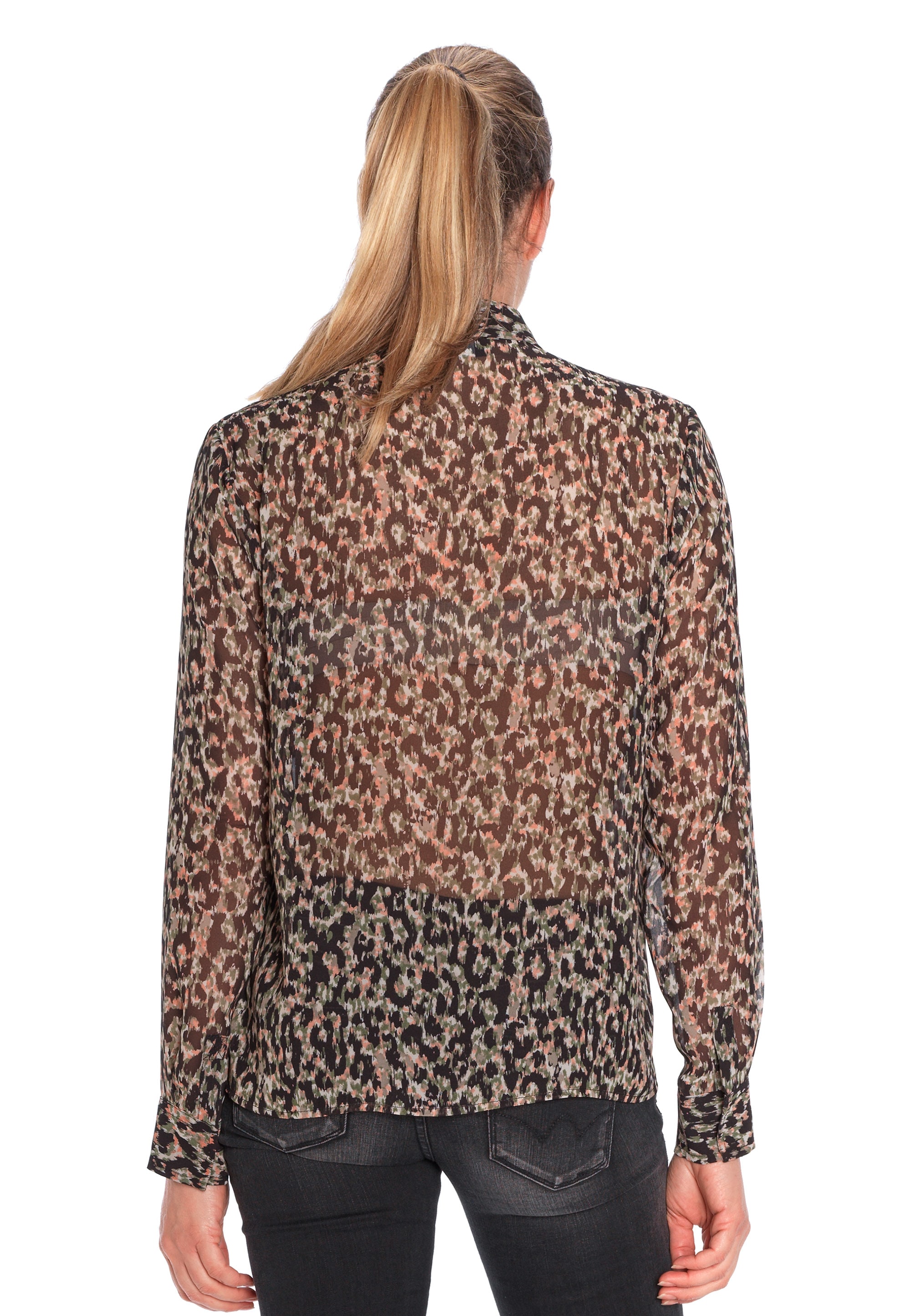 Cerises Temps Bluse »WILSON«, Klassische BAUR bestellen Le Des tollem Leo-Design | in