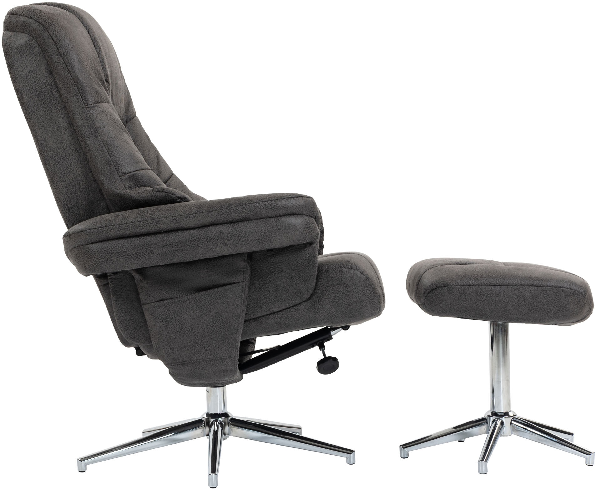 Duo Collection TV-Sessel »Burnaby« mit Hocker und Relaxfunktion, 360 Grad drehbar