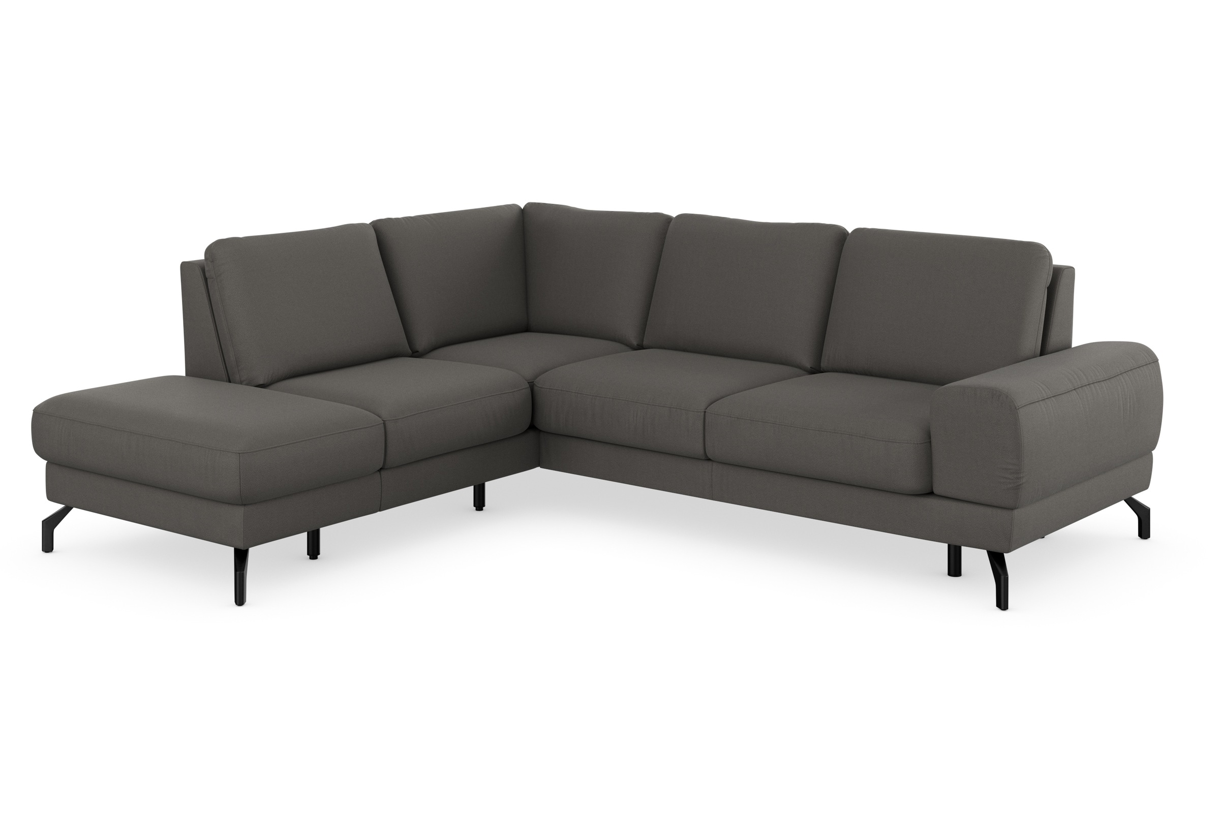 sit&more Ecksofa »Cinturo L-Form«, inklusive Sitztiefenverstellung und Federkern, Sitzhöhe 45 cm