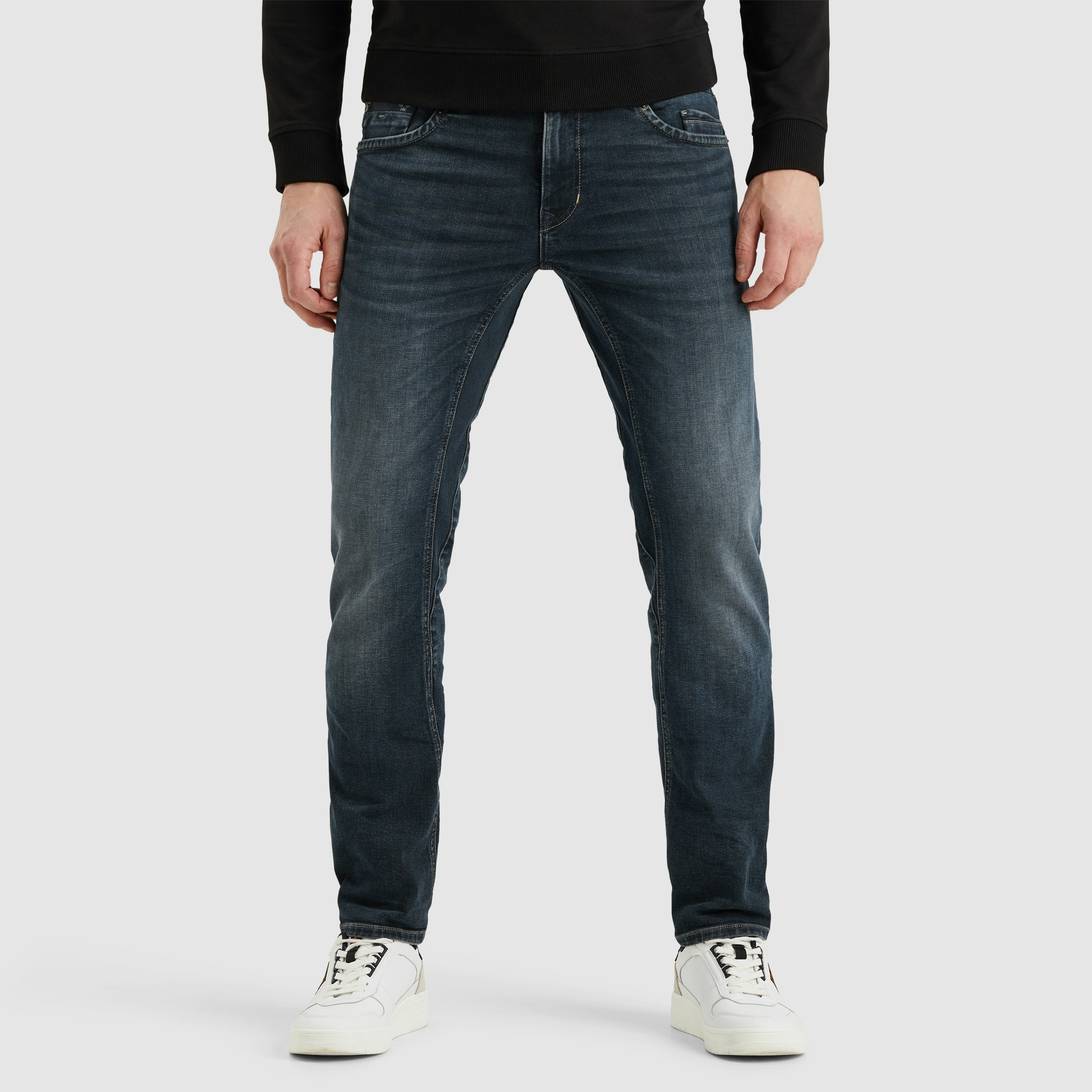 Straight-Jeans PME LEGEND "Commander 3.0 PTR180", Herren, Gr. 38, Länge 36, rsd rinsed, Denim/Jeans, Obermaterial: 94% Baumwolle, 5% Polyester, 1% Elasthan, Jeans Straight-Jeans