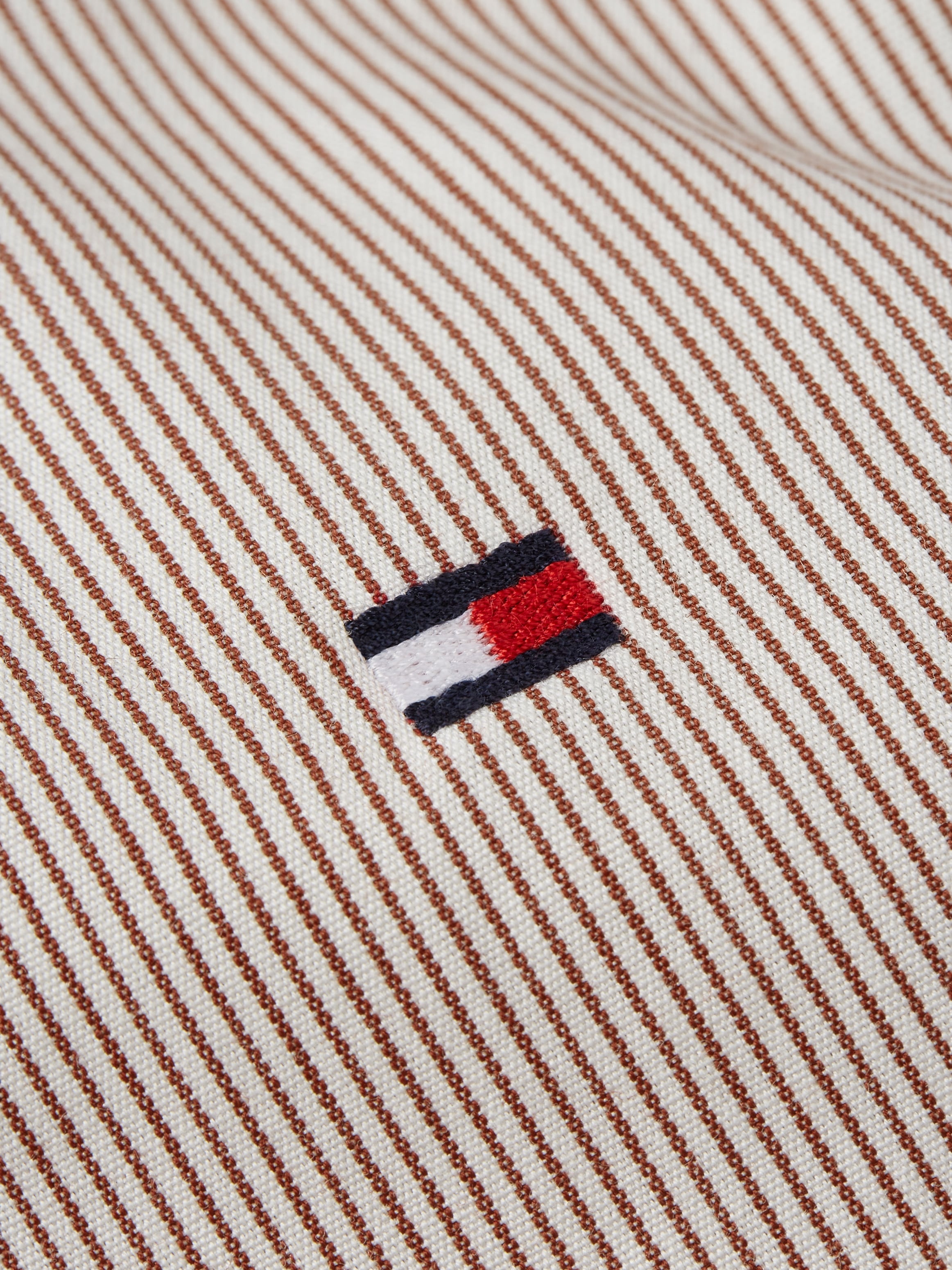 Tommy Hilfiger Hemdbluse »CO ITHAKA STRIPE REGULAR SHIRT«, im modischen Streifenmuster