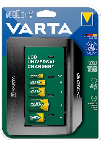 VARTA Batterie-Ladegerät »Universal Charger+...