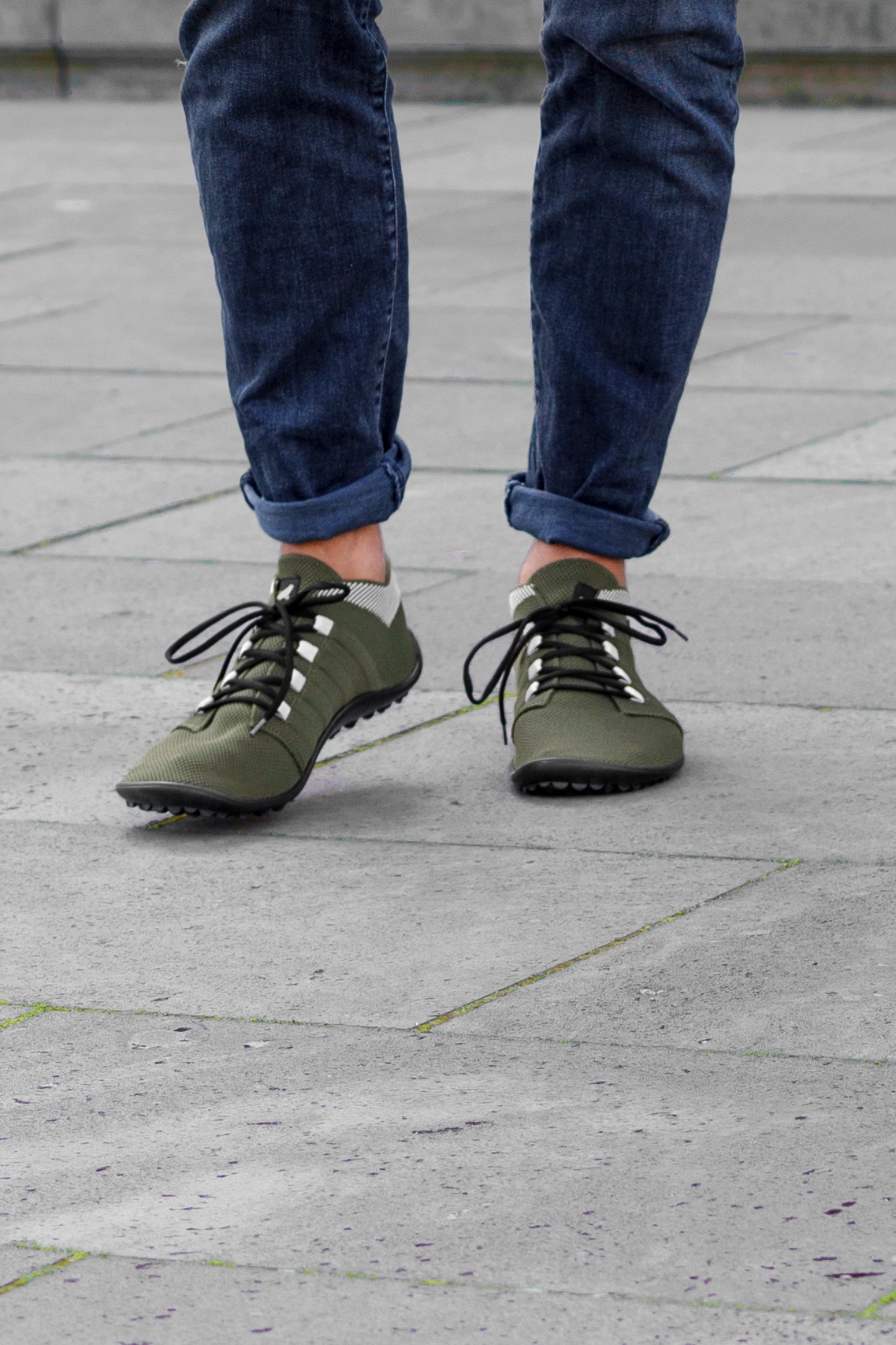 Leguano Barfußschuh »BEAT«, Freizeitschuh, Halbschuh, Schnürschuh für Maschinenwäsche geeignet