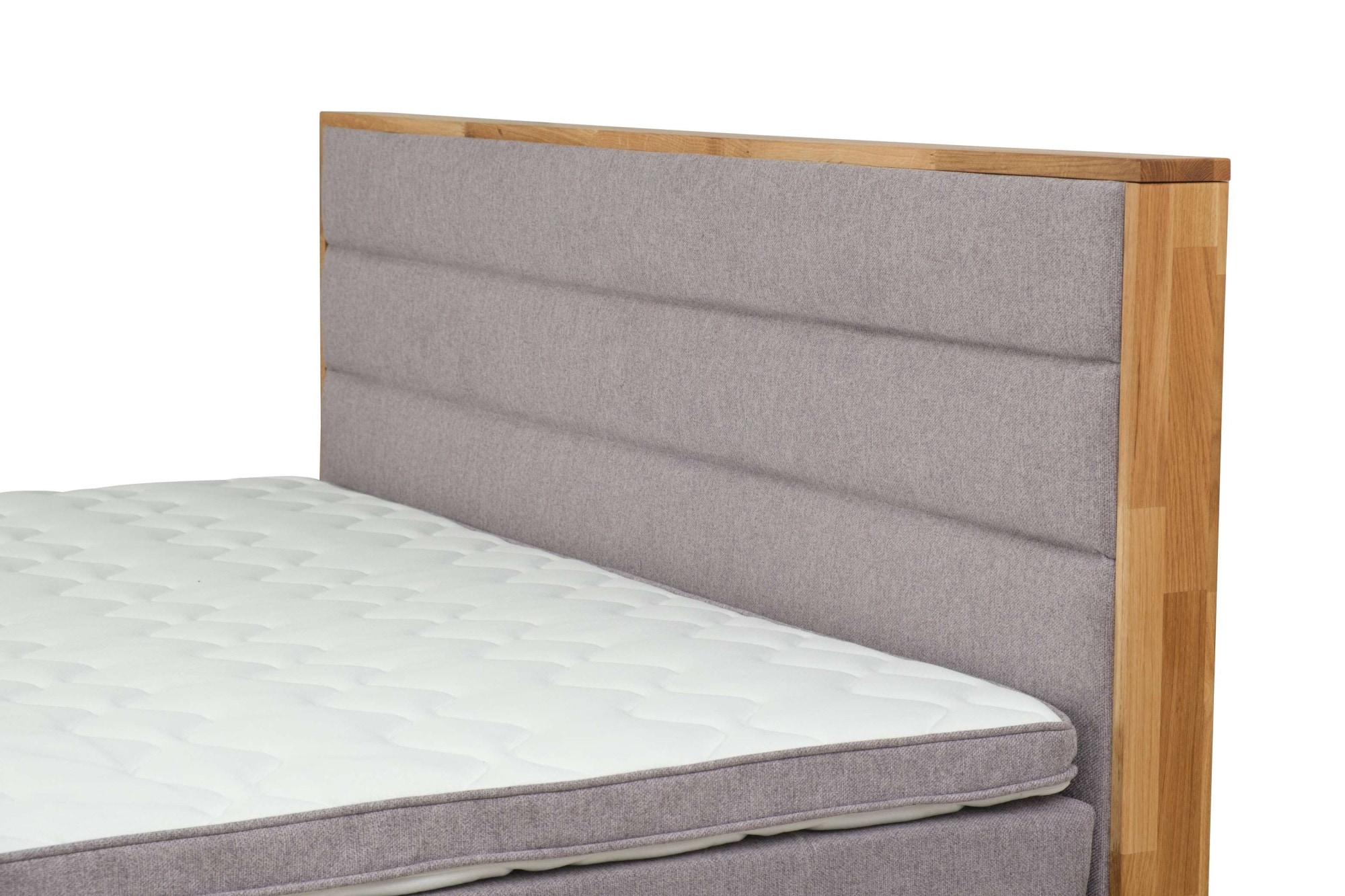 Home affaire Boxspringbett »Evelina, Doppelbett, Polsterbett, Komfortbett, 160 & 180 cm« inkl. 6 cm Topper, zwei Bettkästen, Taschen-Federkernmatratze in H3