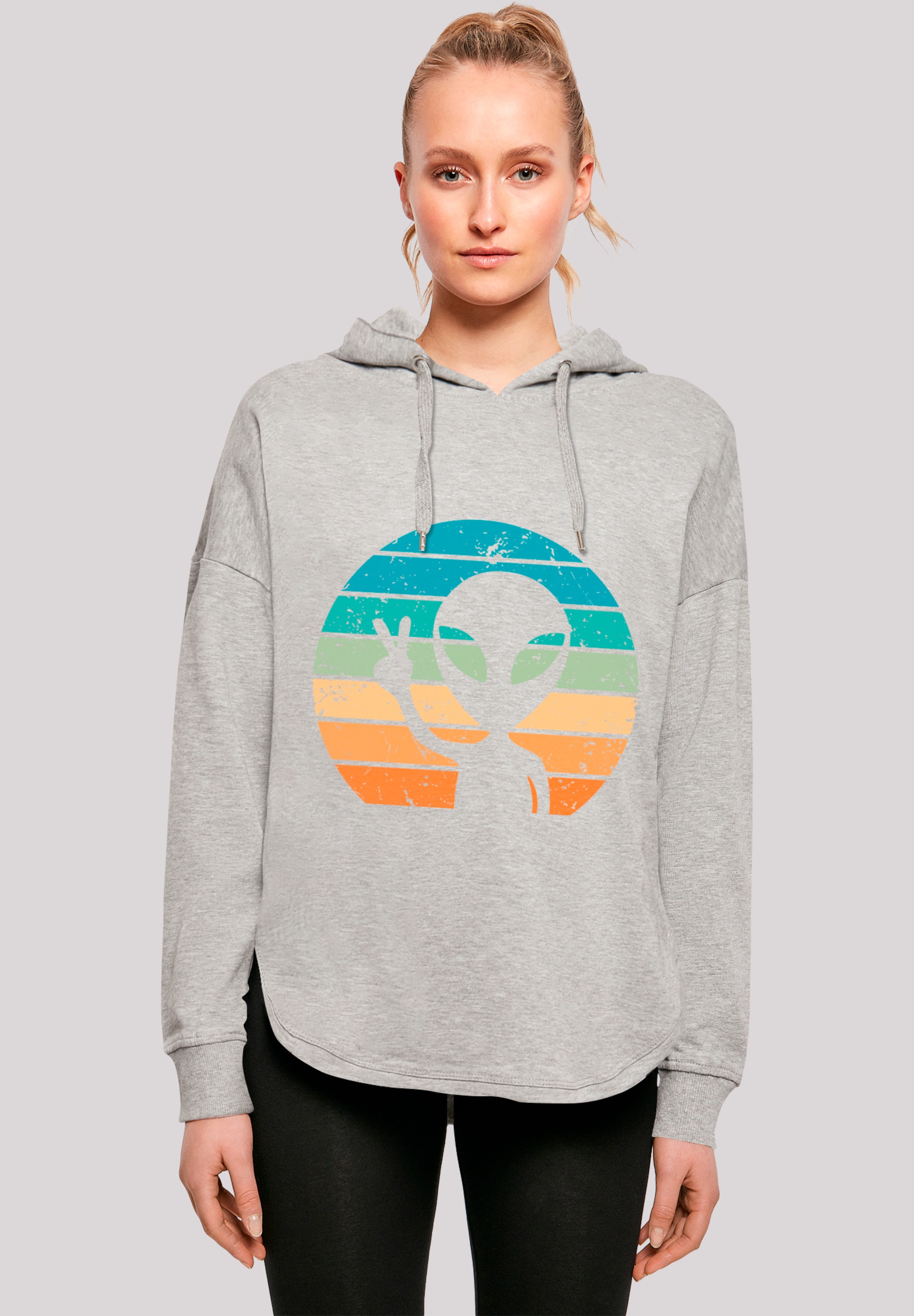 F4NT4STIC Kapuzenpullover "Alien Piece Sonnenuntergang" Premium Qualität günstig online kaufen