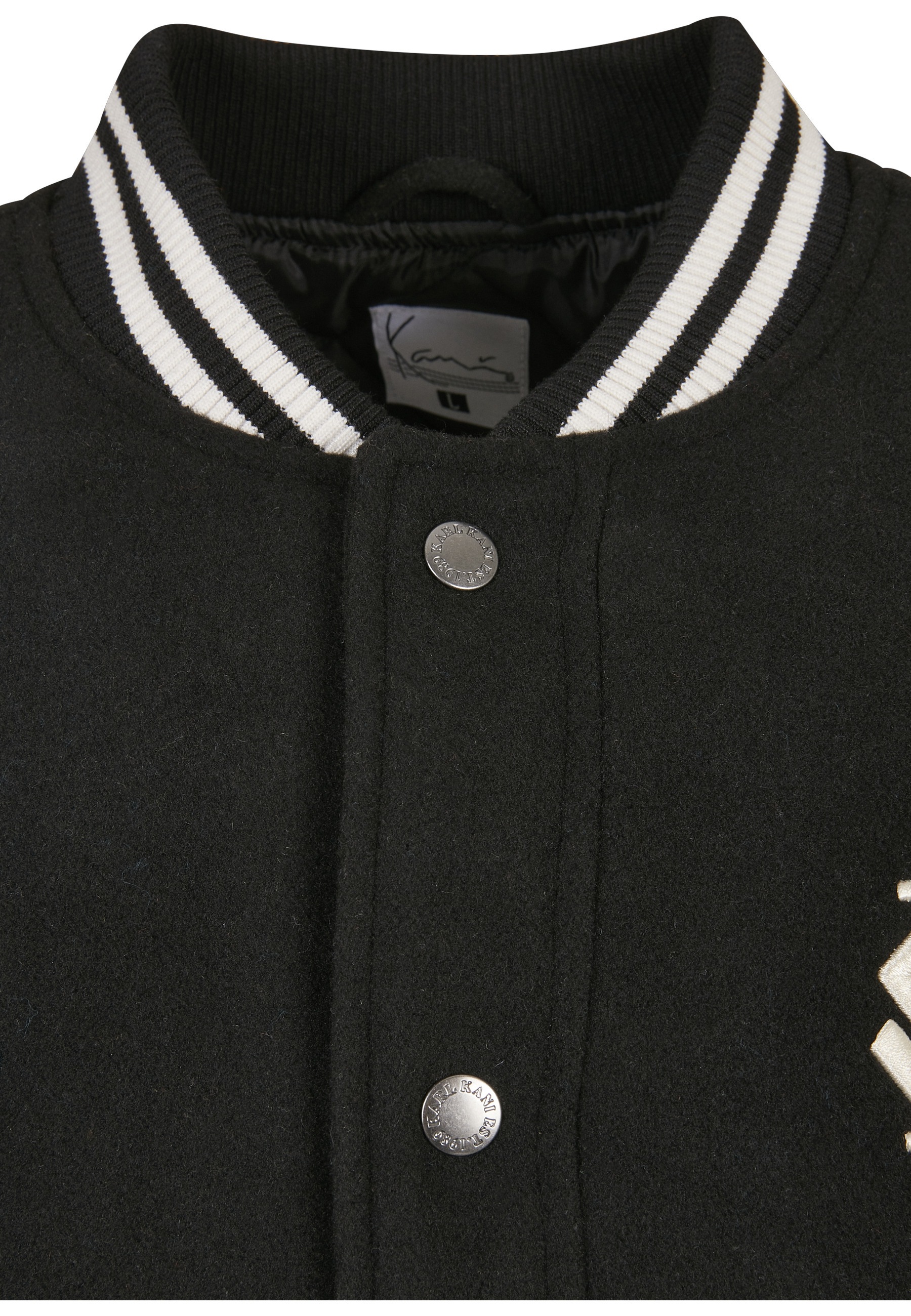Karl Kani KM223-075-2 Men's College Jacket Black/M 2
