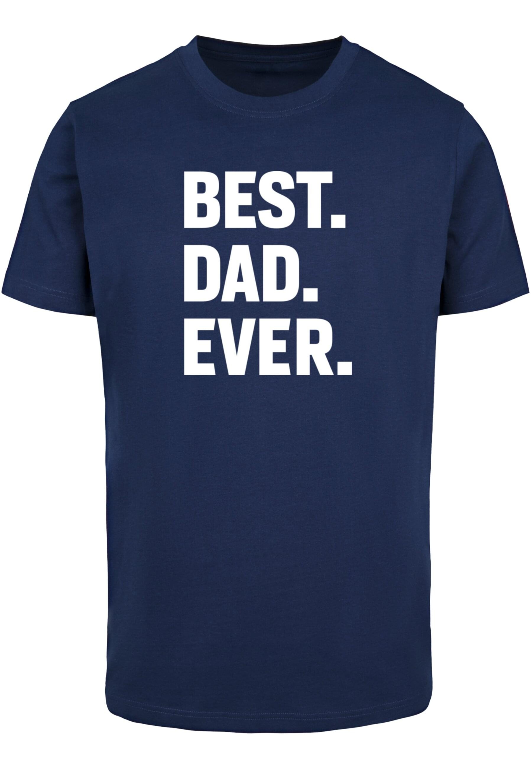 T-Shirt »Merchcode Herren Fathers Day - Best Dad Ever T-Shirt«, (1 tlg.)