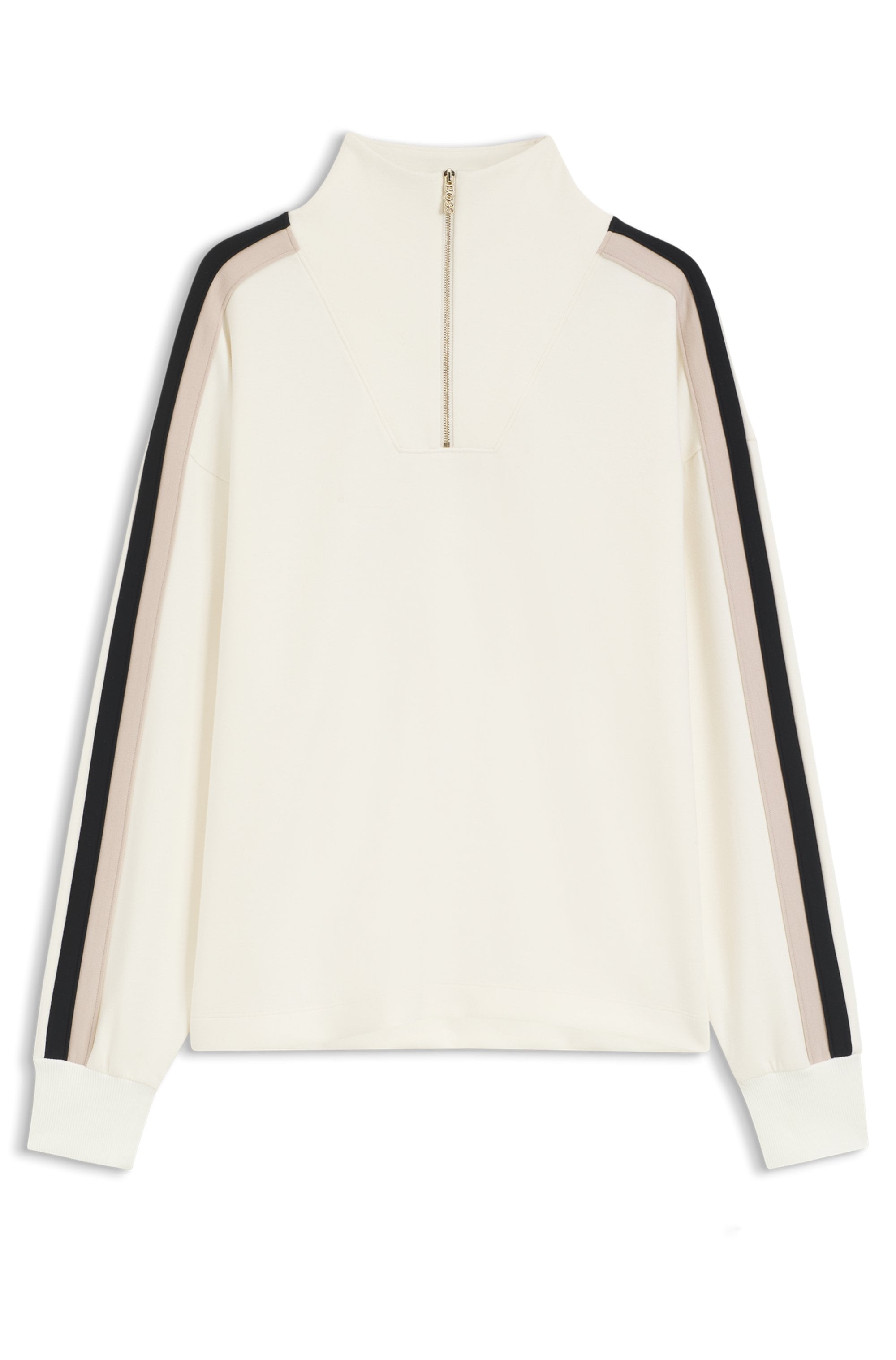 BOSS Sweatshirt »Mirage«, mit kontrastierenden Streifen
