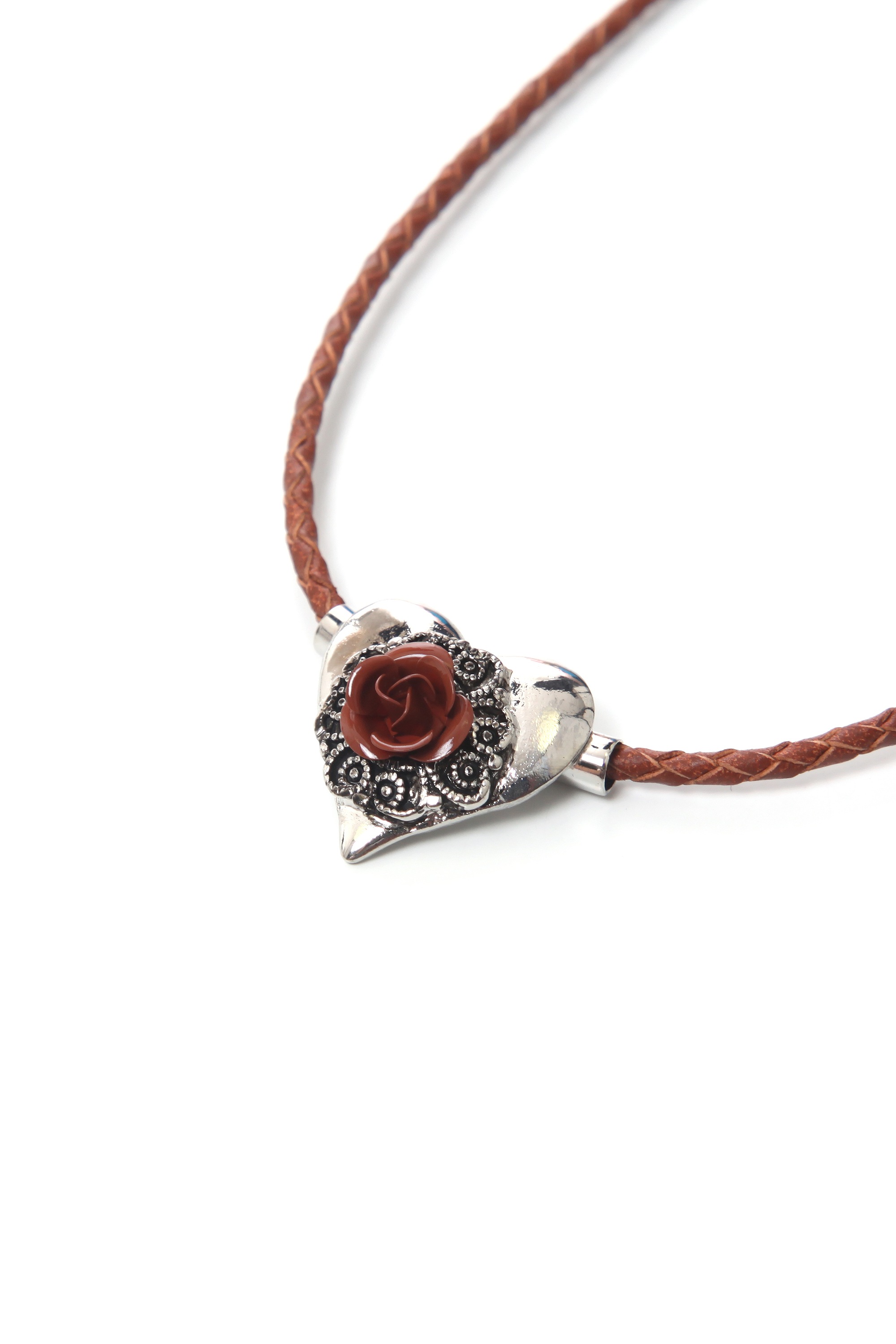 Thumbnail - Allgäu Rebell Kette mit Anhänger "Maja" mit kleinen Metallherz