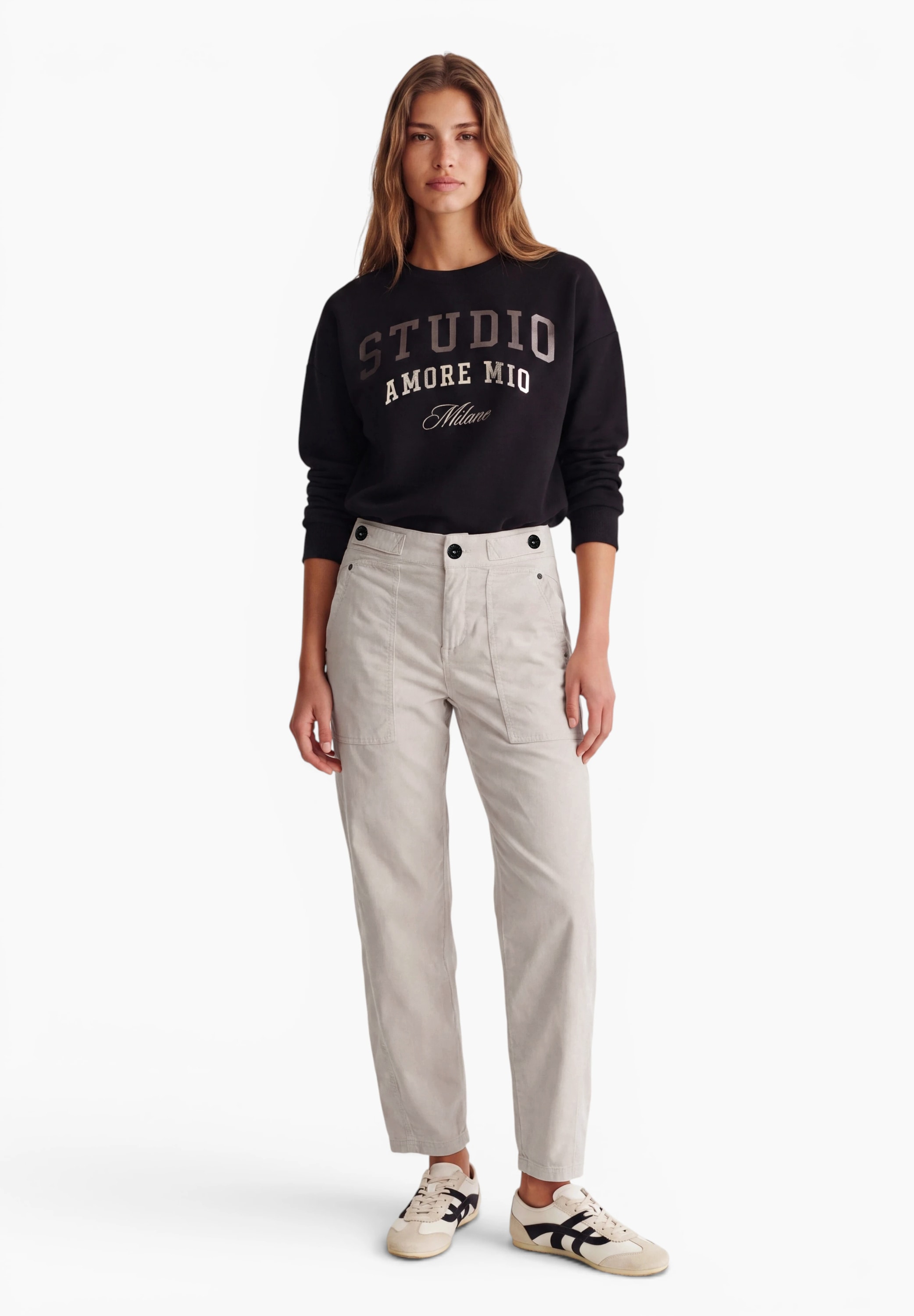 STREET ONE STUDIO Cordhose  in Cord-Optik