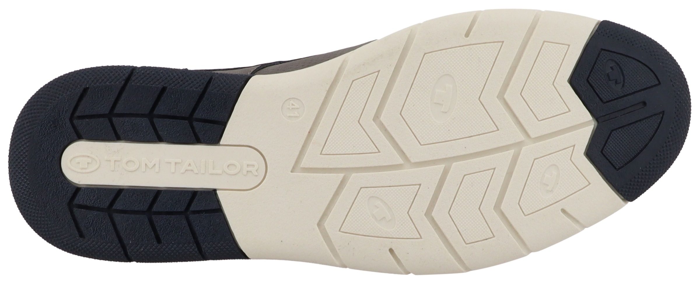 Thumbnail - TOM TAILOR Sneaker "Dylan" Freizeitschuh, Halbschuh, Schnürschuh mit Kontrastbesatz an der Ferse