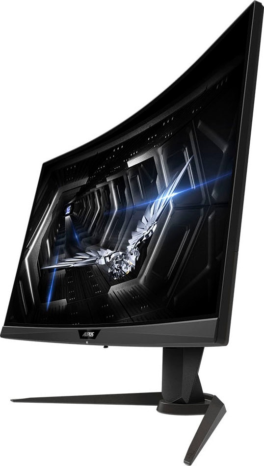 Gigabyte Gaming-Monitor »AORUS CV27Q«, 68,6 cm/27 Zoll, 2560 x 1440 px, QHD, 1 ms Reaktionszeit, 165 Hz, Neigbarkeit -20°C ~ +20°C