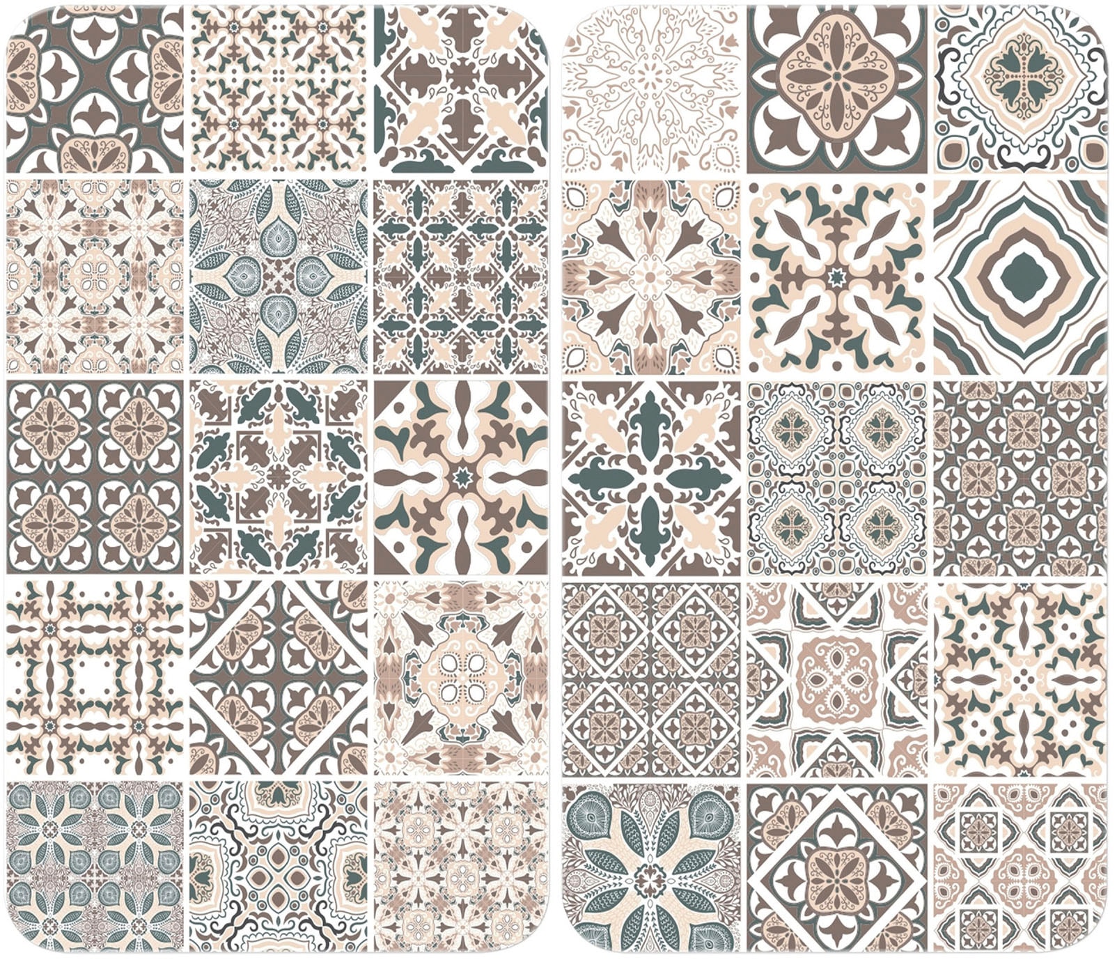 WENKO Herd-Abdeckplatte "Universal Modell Kachel" Herdabdeckung für alle He günstig online kaufen