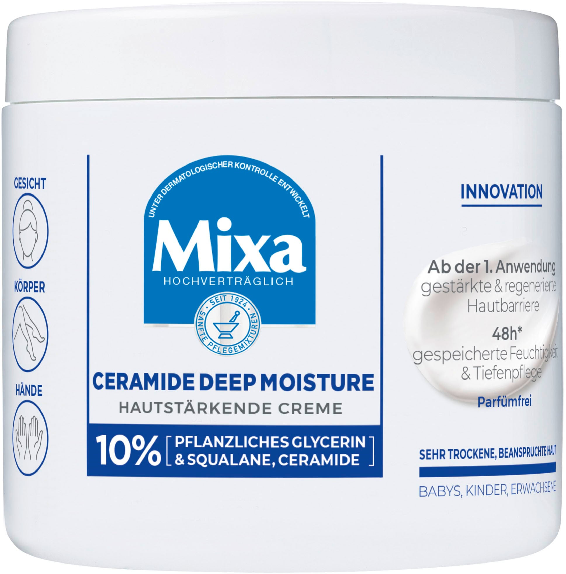 Körpercreme »Mixa Ceramide Protect Creme«, mit Ceramiden