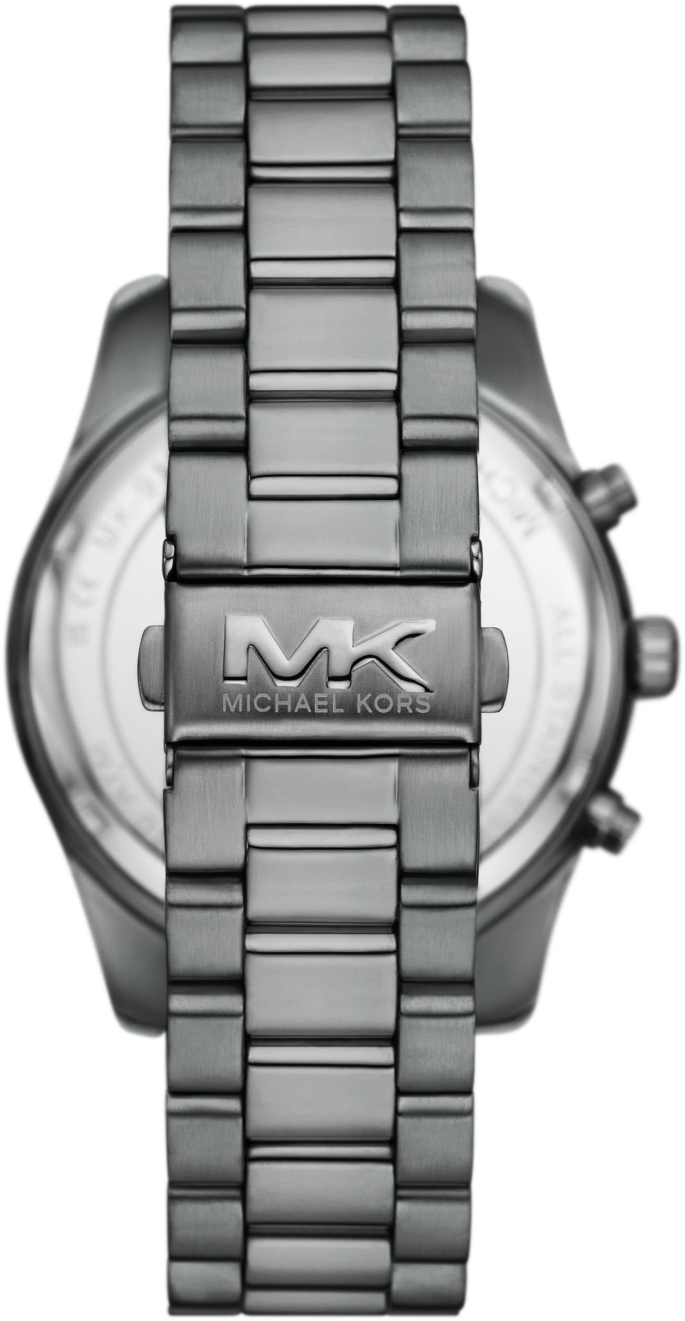 MICHAEL KORS Chronograph »LEXINGTON«, (Set, 2 tlg., mit Armband), Quarzuhr, Armbanduhr, Herrenuhr, Edelstahlarmband, analog, Tag