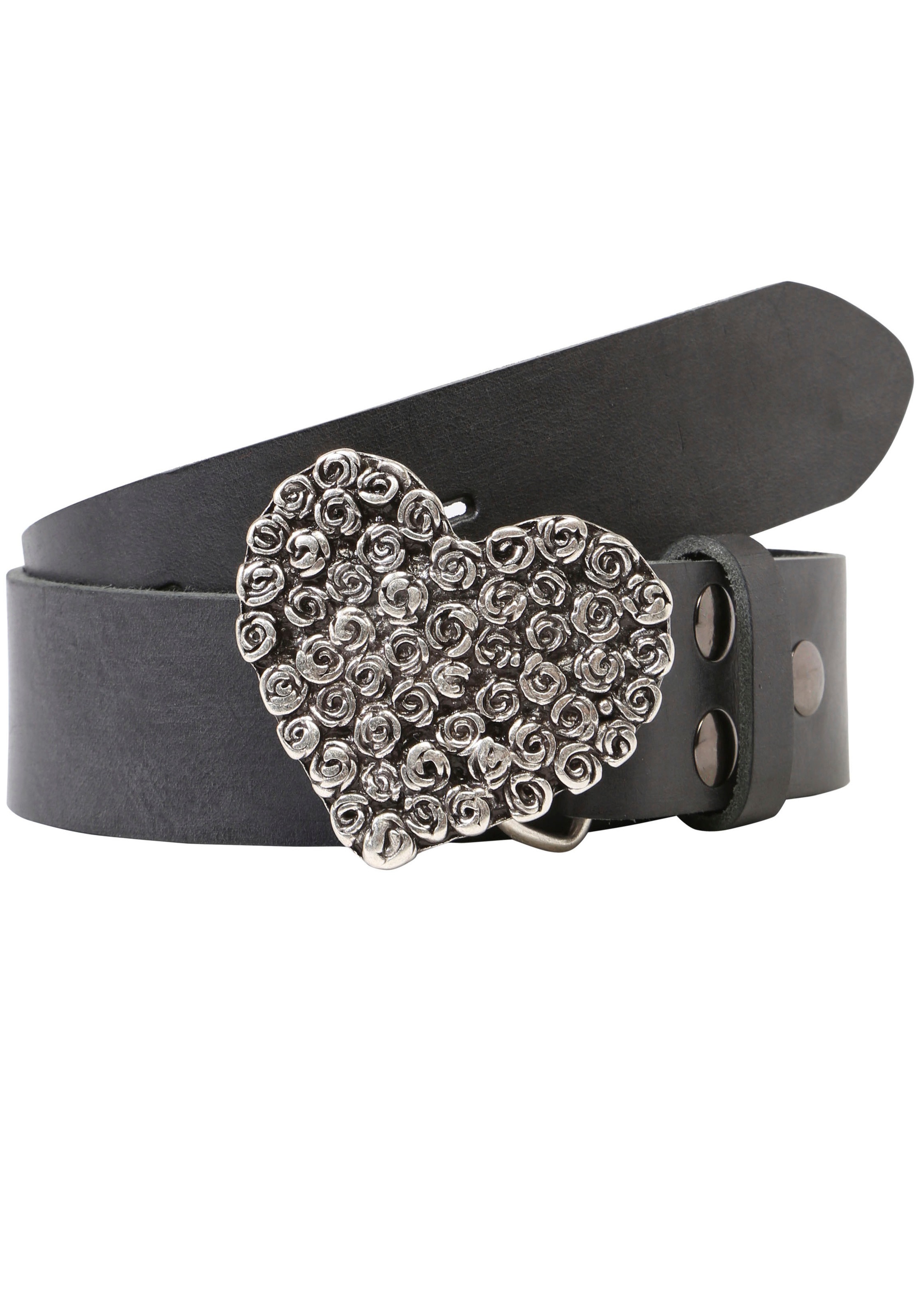 Rettungsring Gürtel Ledergürtel, mit austauschbarer Schließe "Rosenherz Kom günstig online kaufen