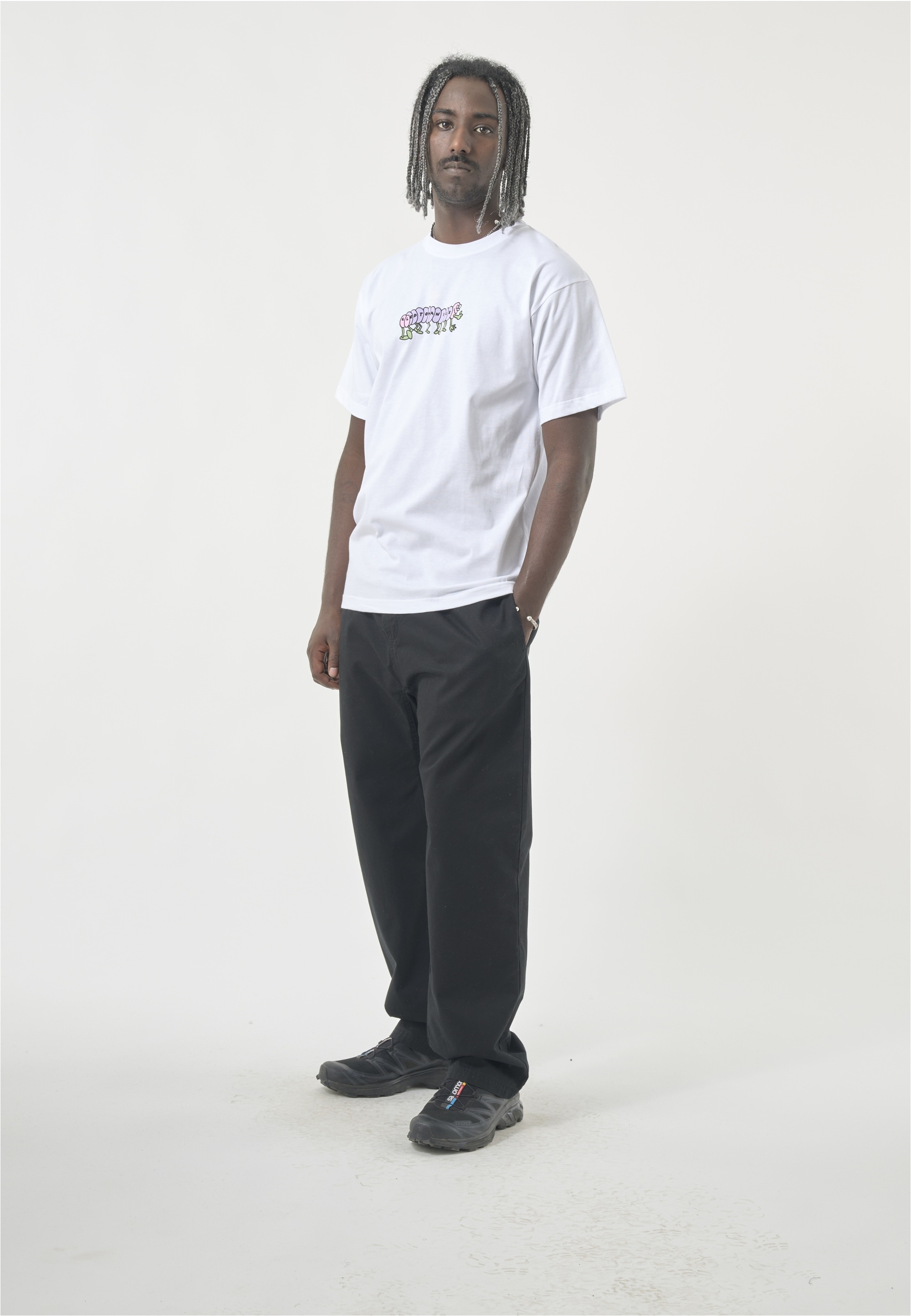 Cleptomanicx T-Shirt »Classic Tee Worm«, Locker geschnitten