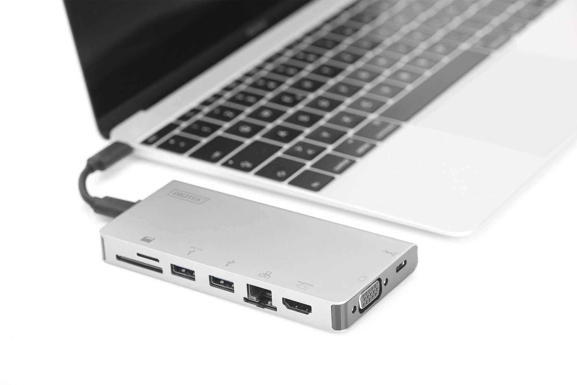 Digitus Laptop-Dockingstation »USB Type-C™ Multiport Travel Dock, 8-Port«