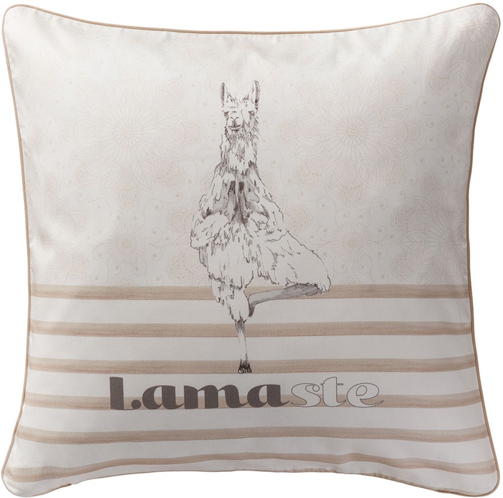 Estella Kissenbezug "Lamaste" Gefertigt aus 100% hochwertiger Baumwolle.