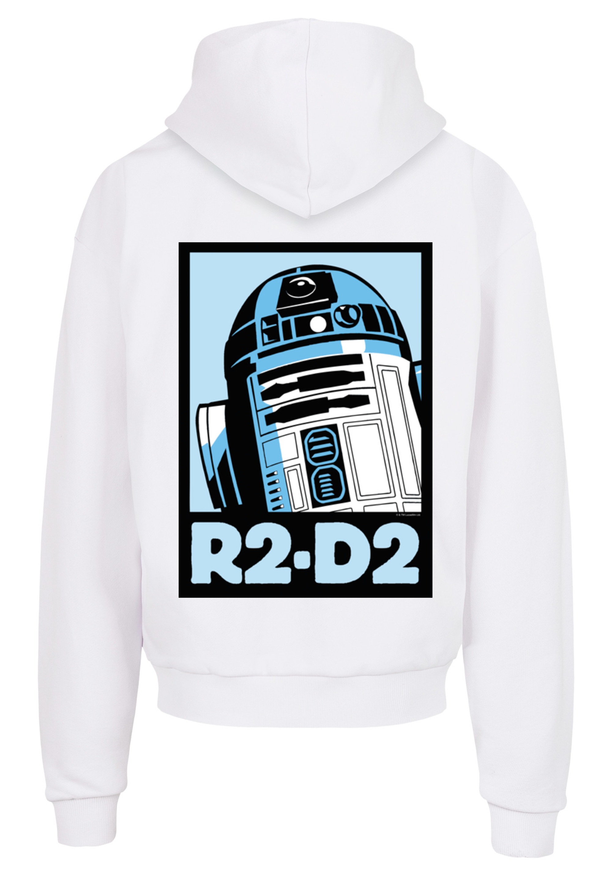 F4NT4STIC Kapuzenpullover »Star Wars R2-D2 Poster«, Print
