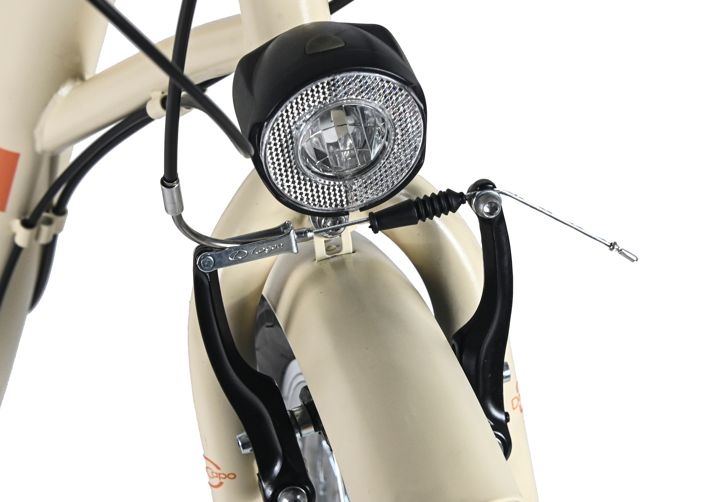 Dacapo Trekkingrad »Damen 28'' Ravenna 6 Beige 6 Gänge RH 48 cm« 6 Gang Shimano Tourney Schaltwerk Kettenschaltung