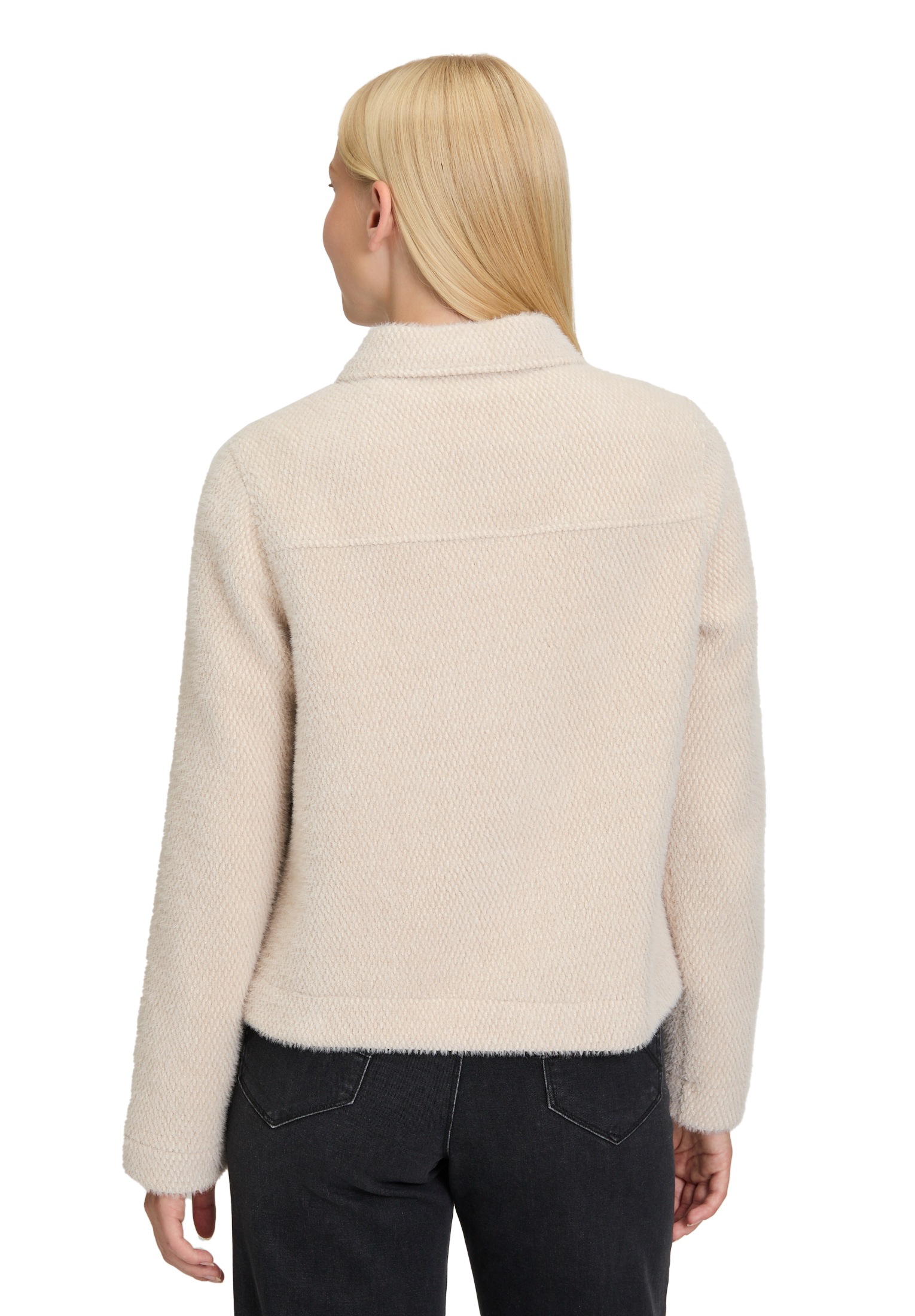 Betty&Co Canvasjacke »Betty & Co Damen Casual-Jacke mit Kragen«