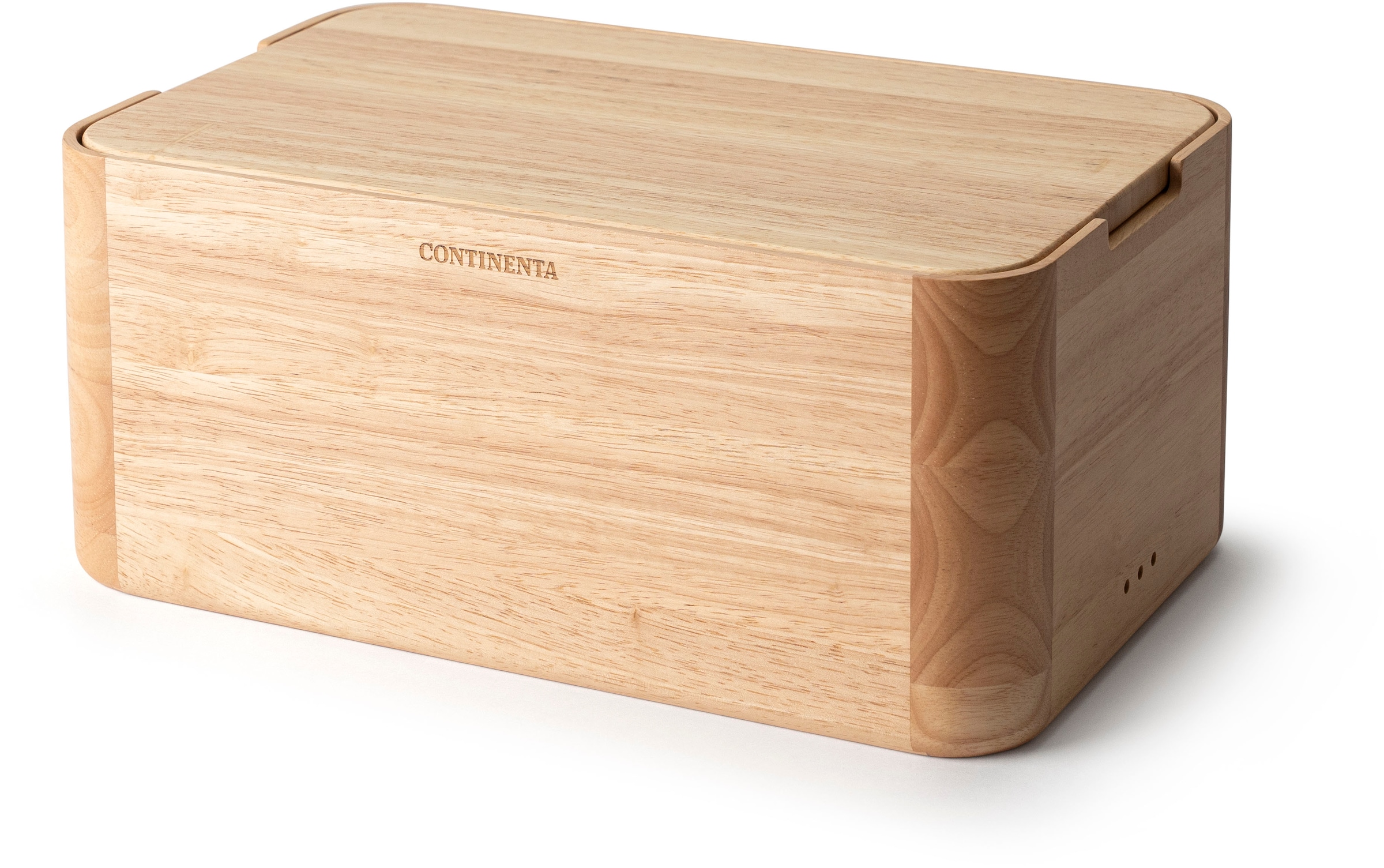 Continenta Brotkasten "mit Deckel, Gummibaum" 2 Stk. tlg. 36x23x16 cm, inte günstig online kaufen