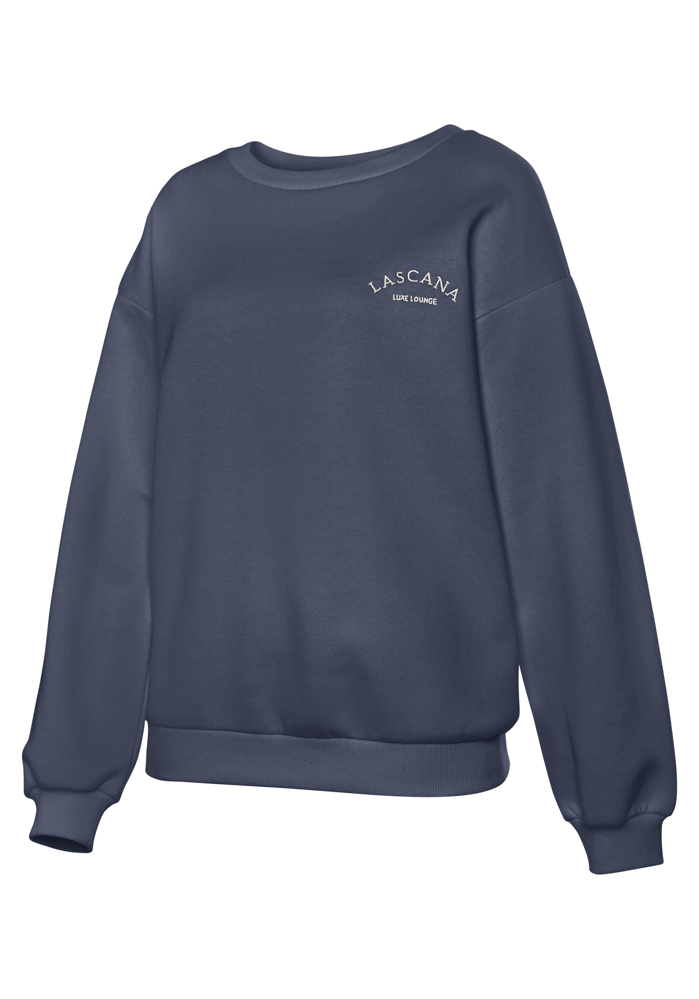 LASCANA Sweatshirt »-Pullover«, mit weiten Ärmeln, Loungewear, Loungeanzug