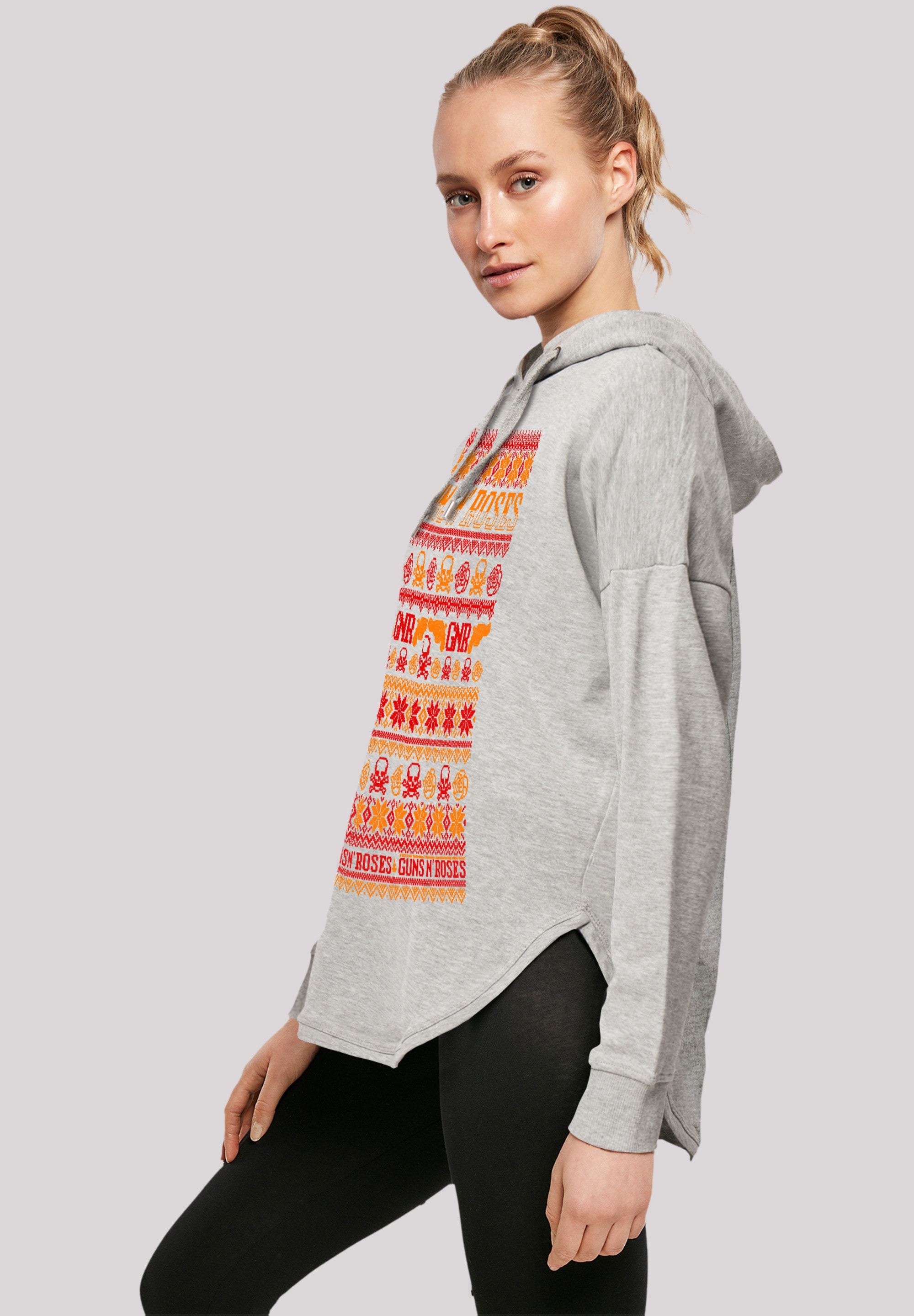 F4NT4STIC Kapuzenpullover »Guns n' Roses Weihnachten Christmas«, Musik,Band,Logo