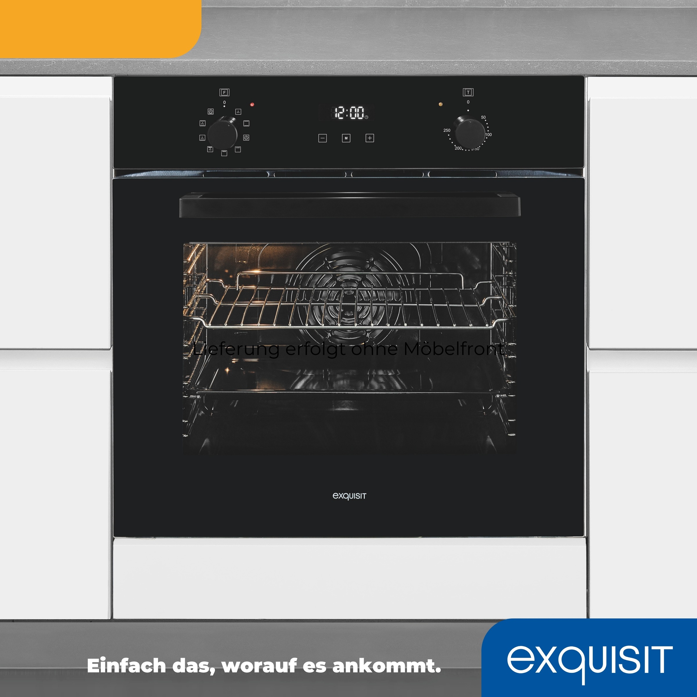 exquisit Einbaubackofen  »EBE257-H-020«