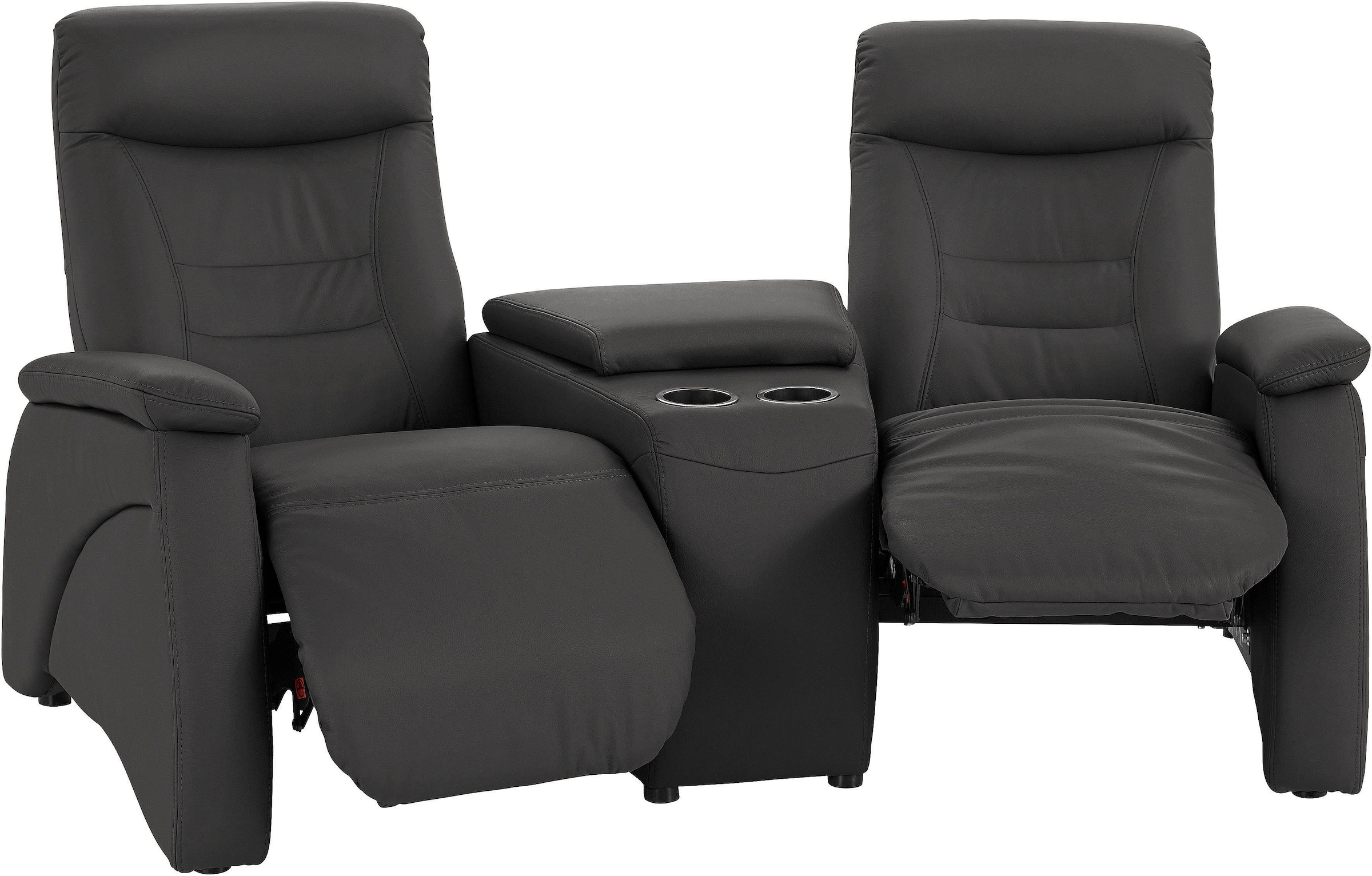 exxpo - sofa fashion 2,5-Sitzer »Ascoli, Kinosofa mit hohem Sitzkomfort, bequeme Armlehnen«, inkl. Relaxfunktion, mit Ablage und Staufach, hohe Rückenlehne