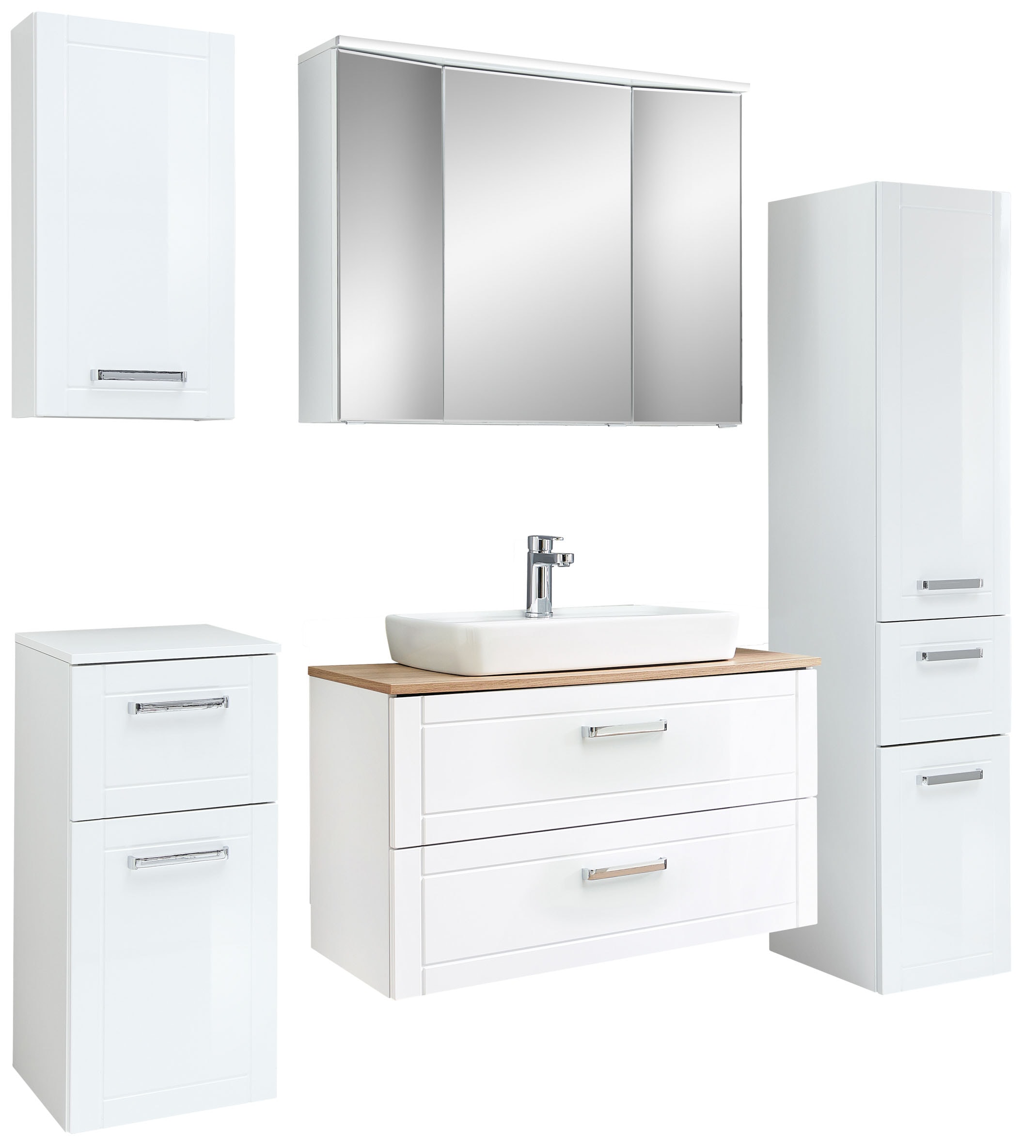 Saphir "Serie 3007,7-teilig, mit Türdämpfern" 7 Stk. tlg.