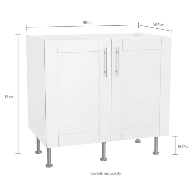 OPTIFIT Spülenschrank »Ahus«, Breite 90 cm kaufen | BAUR