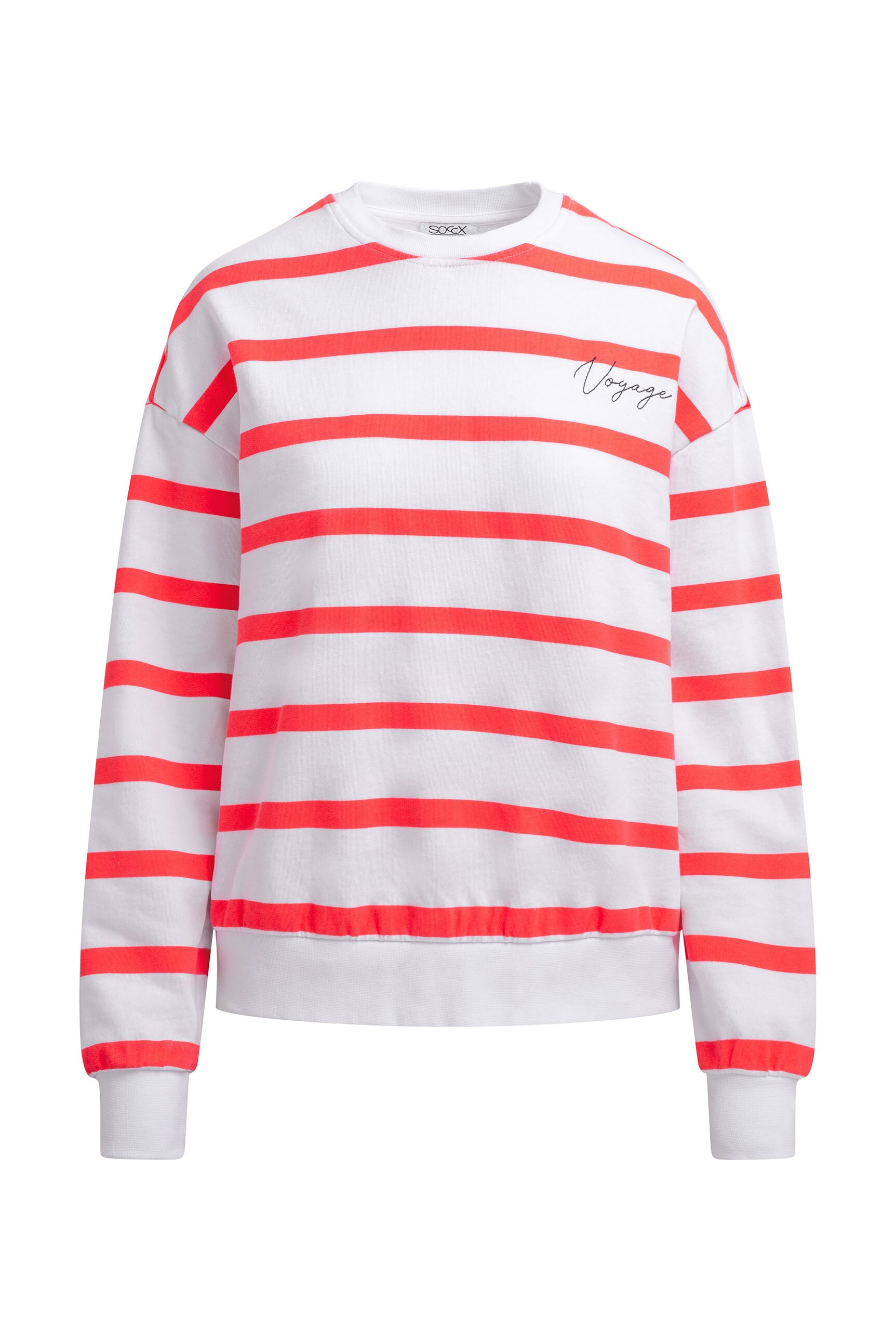 SOCCX Sweater , mit Logo-Stickerei
