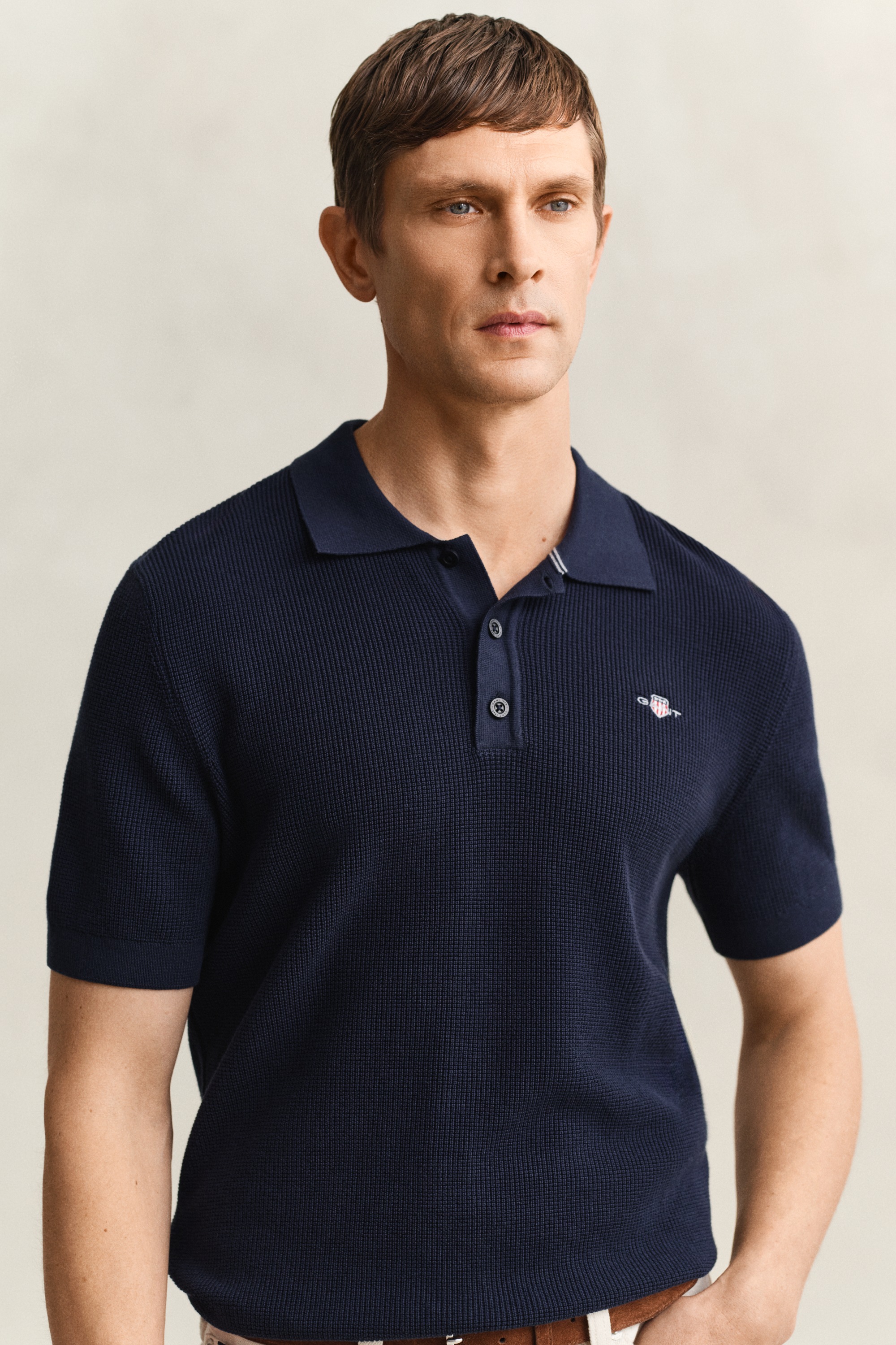 Gant Poloshirt »MICRO TEXTURED COTTON« Regular fit mit Polokragen