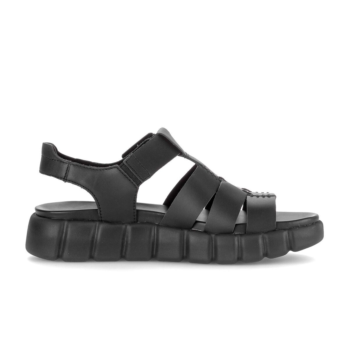 Plateausandaletten GABOR "Plateau Sandale", Damen, Gr. 35,5, schwarz, Schuhe 2