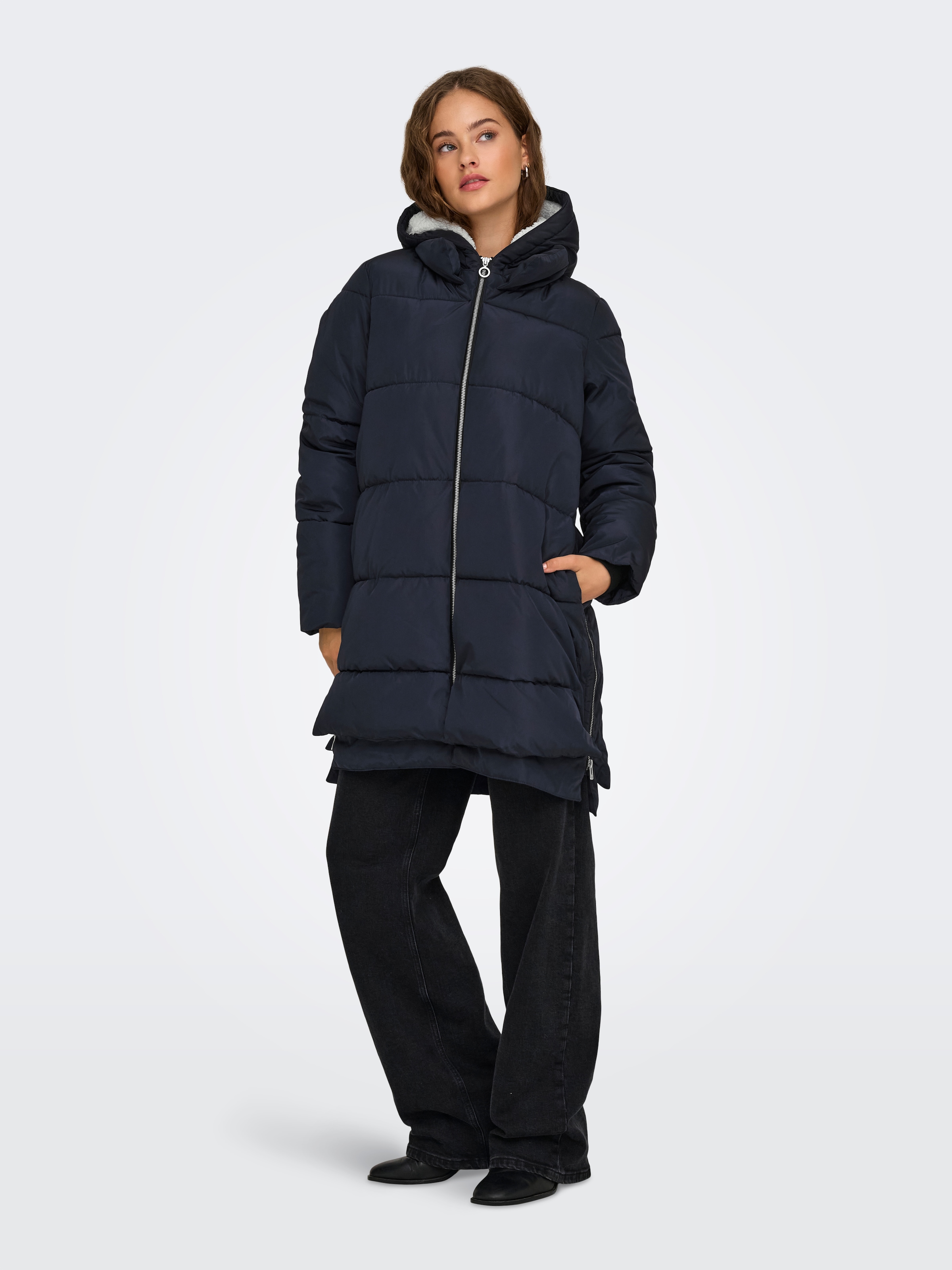 ONLY Steppmantel »ONLKELLY NORA LONG PUFFER COAT OTW«