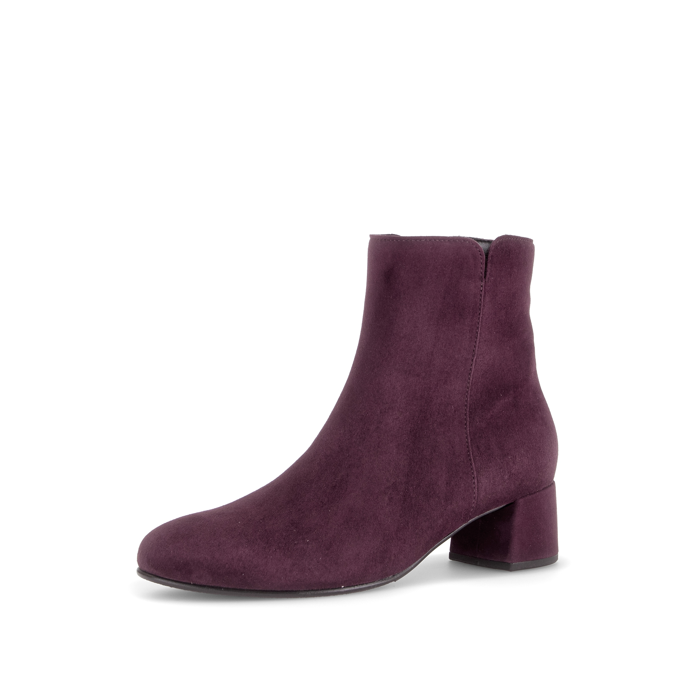Gabor Blockabsatz, Ankleboots mit praktischem Reißverschluss, schmale Form