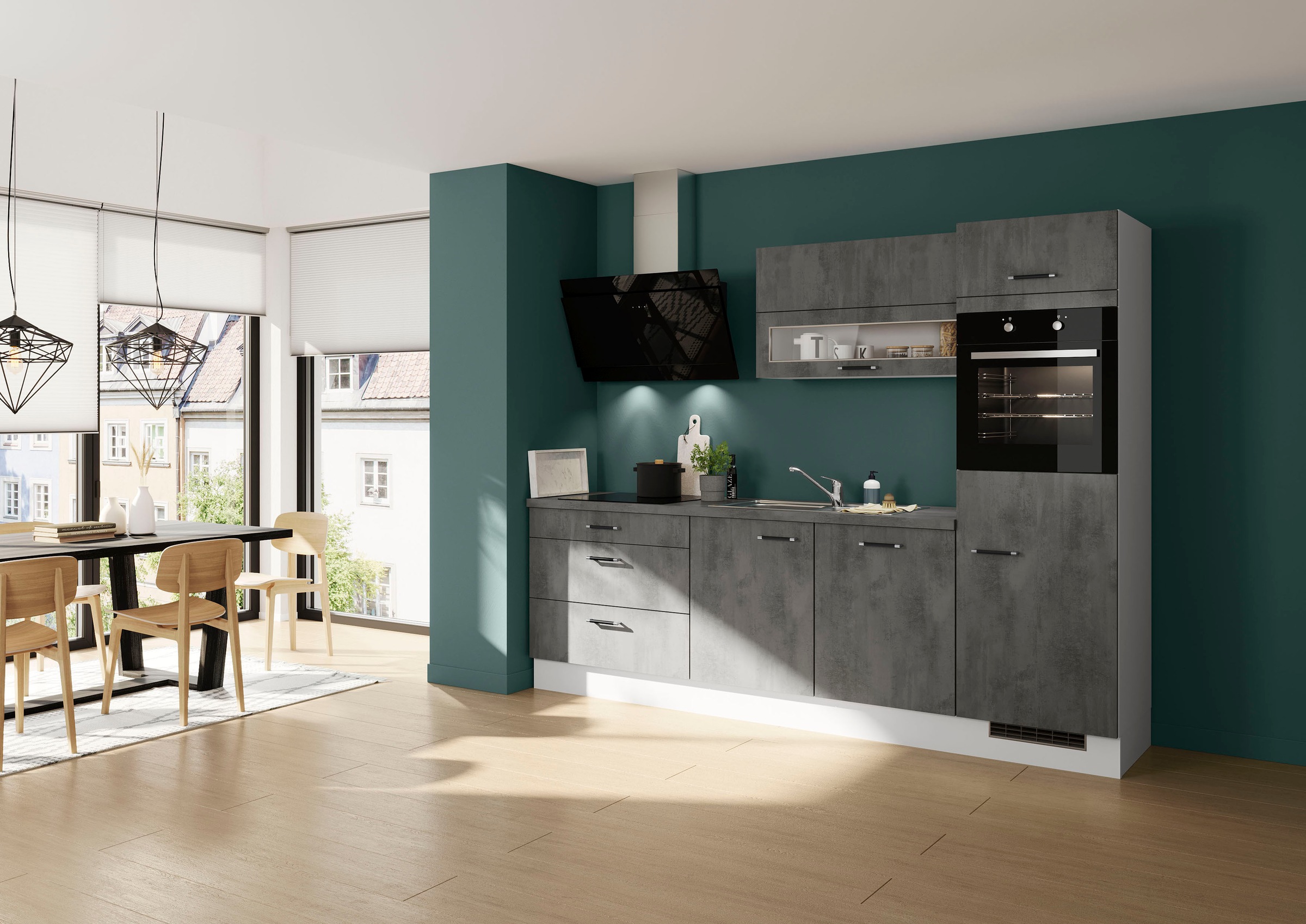 IMPULS KÜCHEN Unterschrank ""Prag und Valencia", Breite/Höhe: 50/72,3 cm" v günstig online kaufen