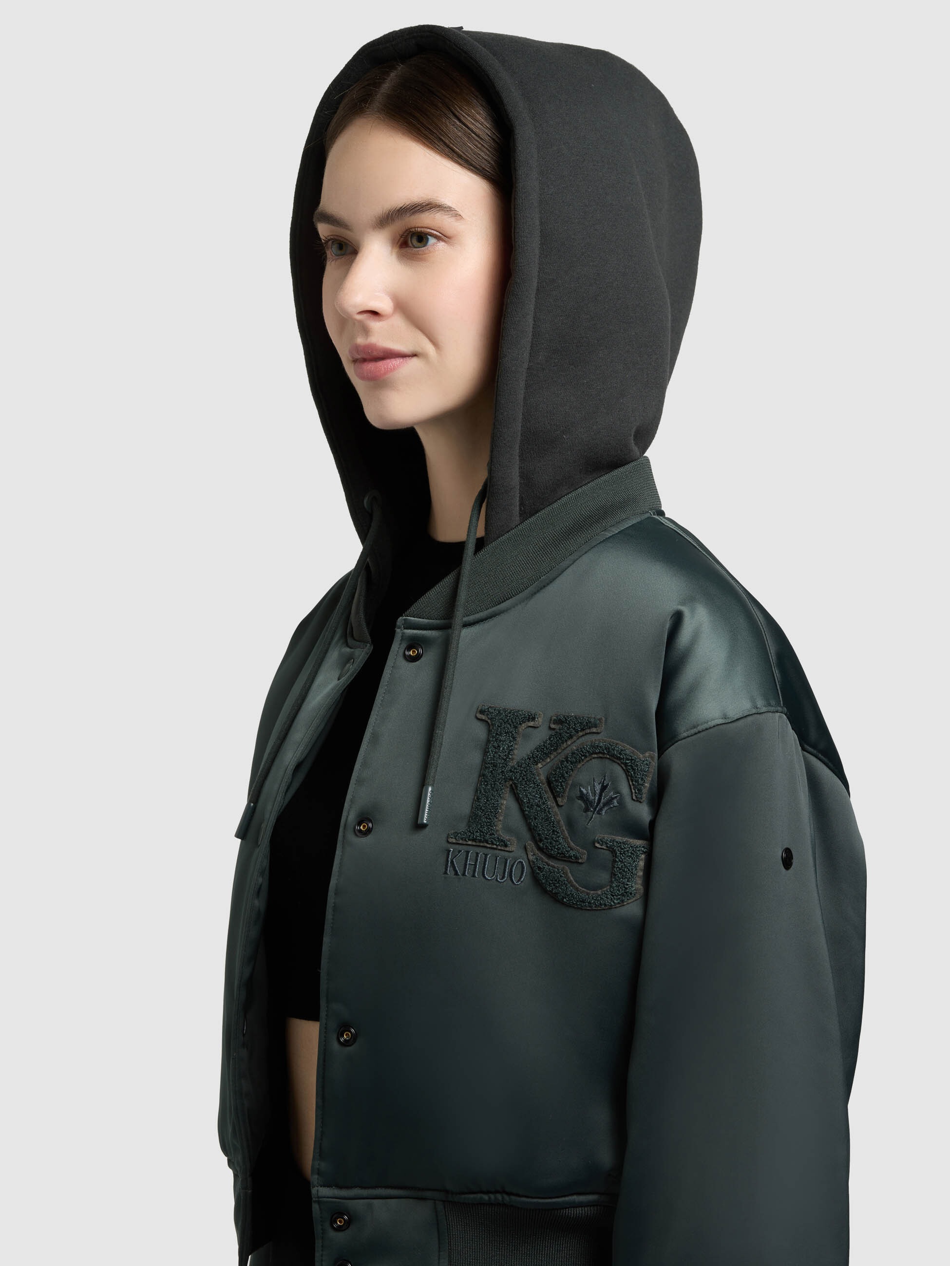 khujo Blouson »CHANI« mit Kapuze