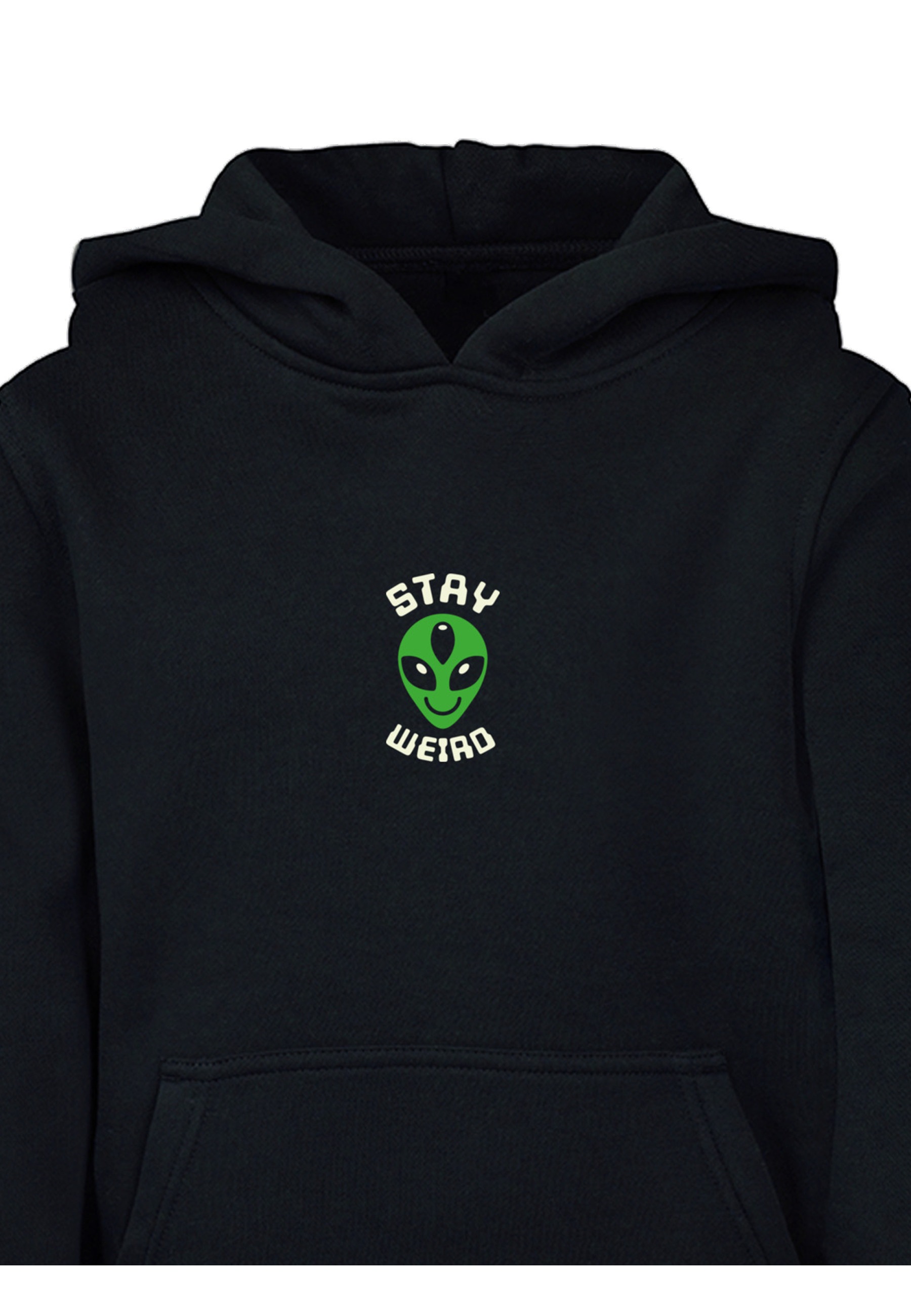 MisterTee Kapuzenpullover »MisterTee Herren Kids Stay Weird Hoody« 1 Stk.