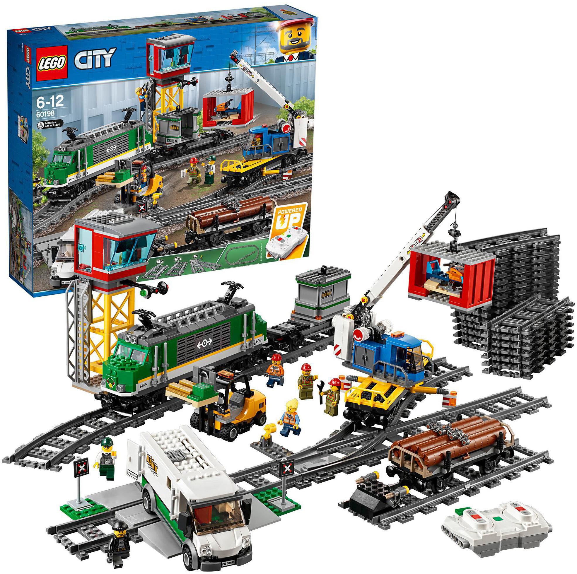 LEGO® Konstruktionsspielsteine »Güterzug (60198), LEGO® City«, (1226 St.)