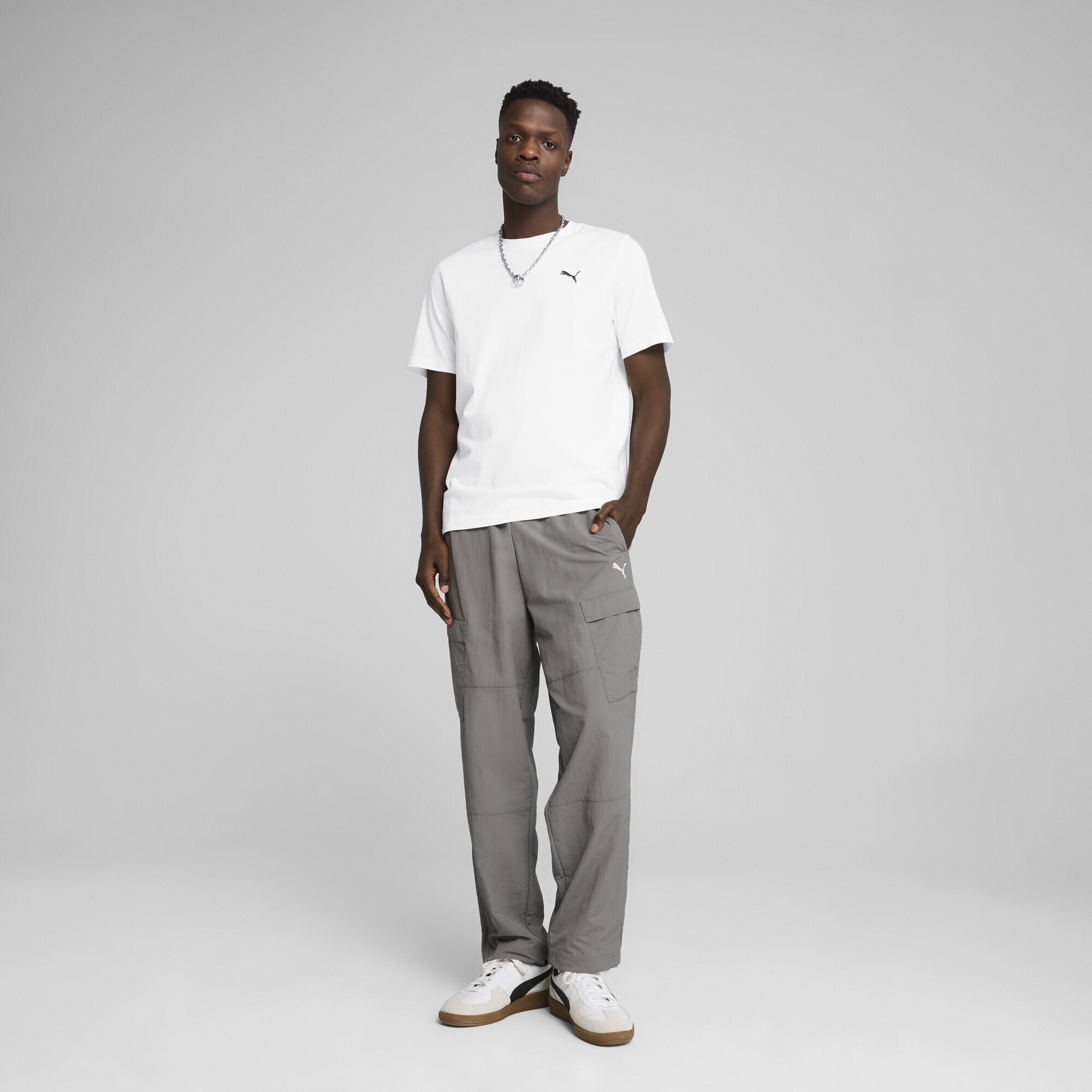 PUMA Sporthose »WARDROBE ESS Relaxed Cargohose Herren«