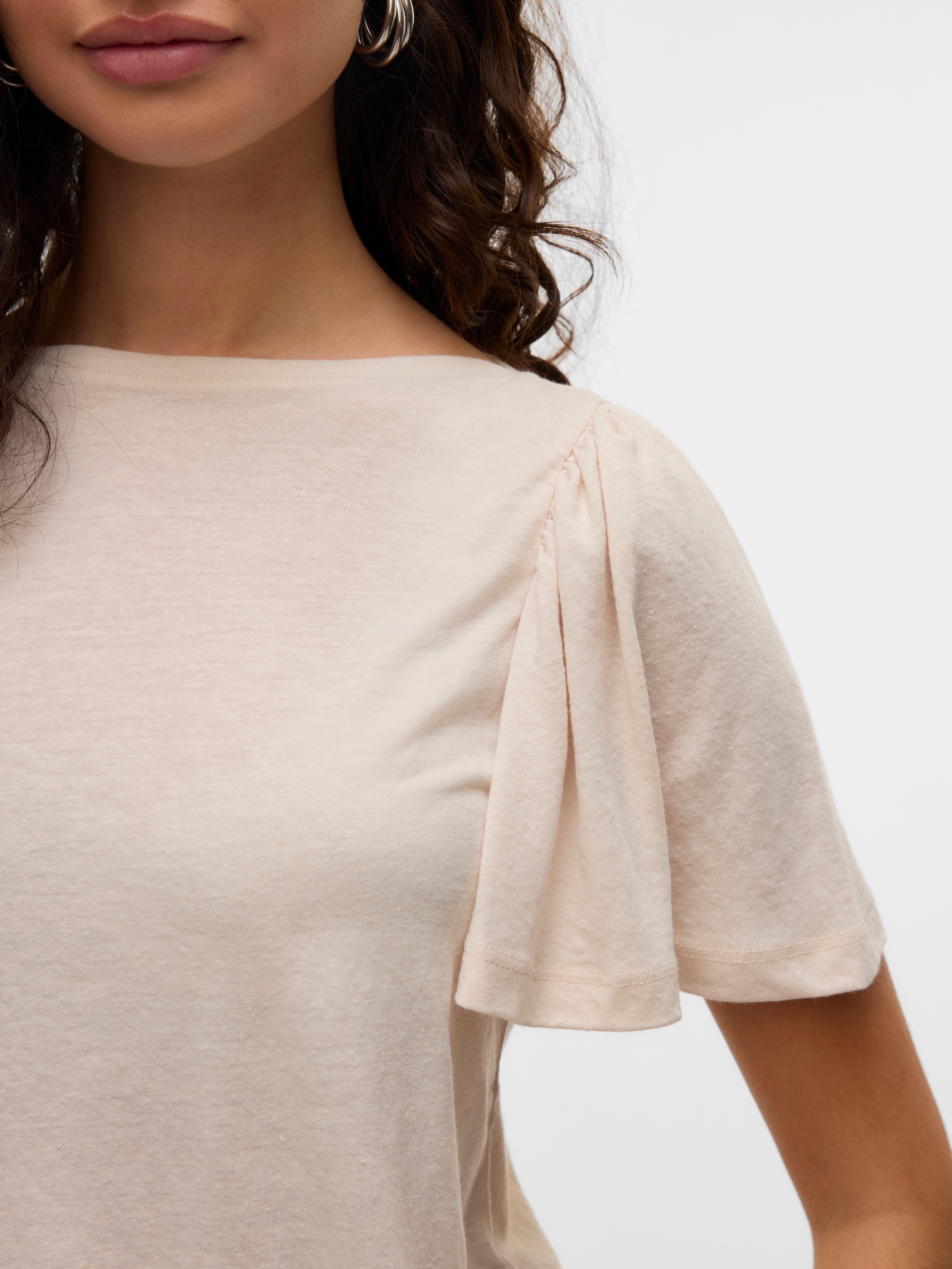 Vero Moda Kurzarmshirt »VMPALOMA ONELLA SS BOATNECK TOP VMA NOOS«