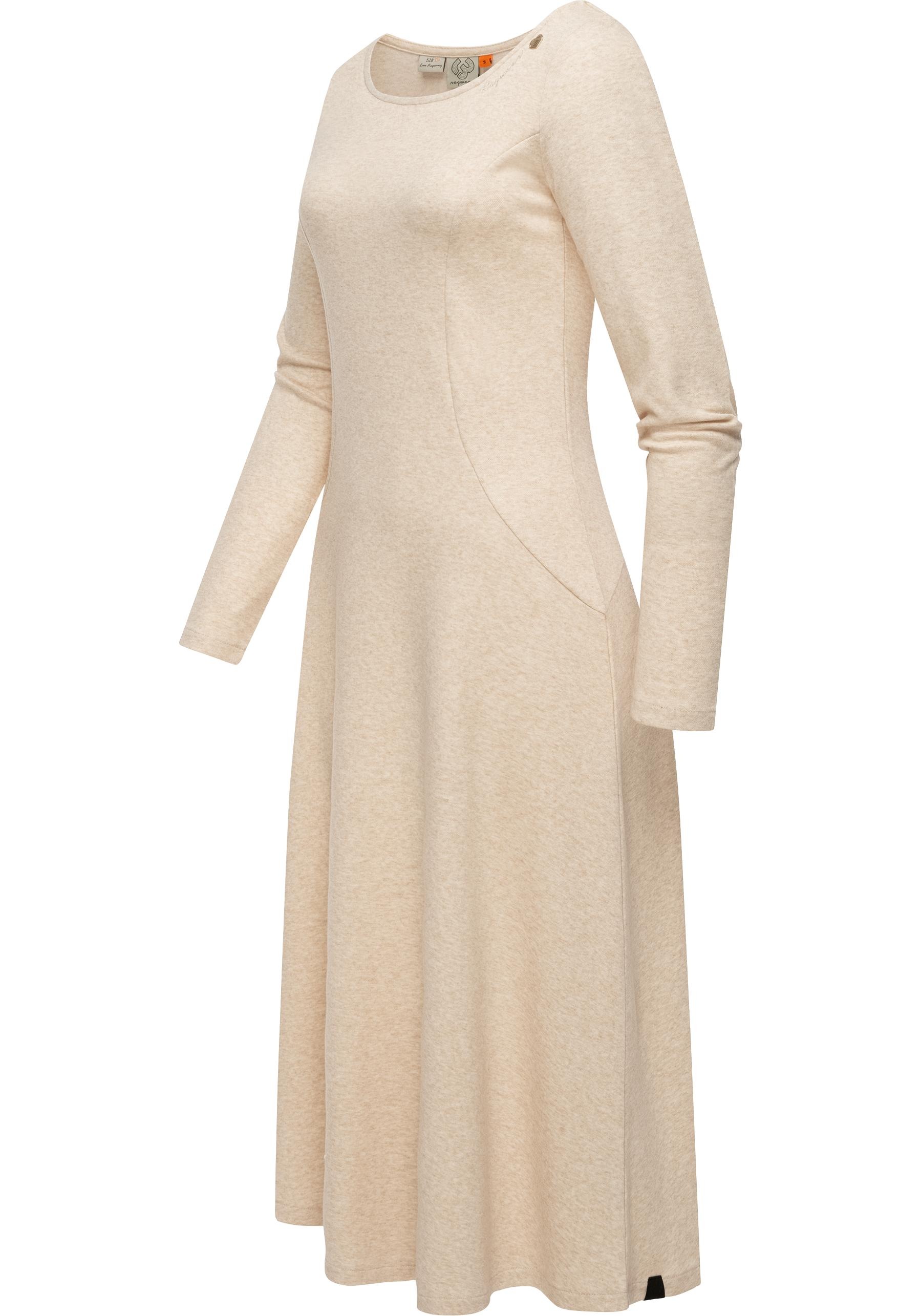 Ragwear A-Linien-Kleid "Appero Long" Ohne Tasche Stylisches Langarm-Kleid f günstig online kaufen