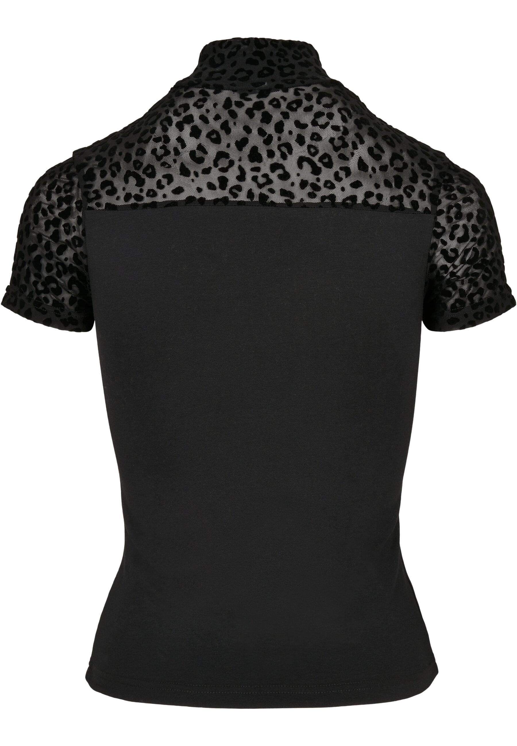 URBAN CLASSICS T-Shirt "Urban Classics Damen Ladies Flock Lace Turtleneck T günstig online kaufen